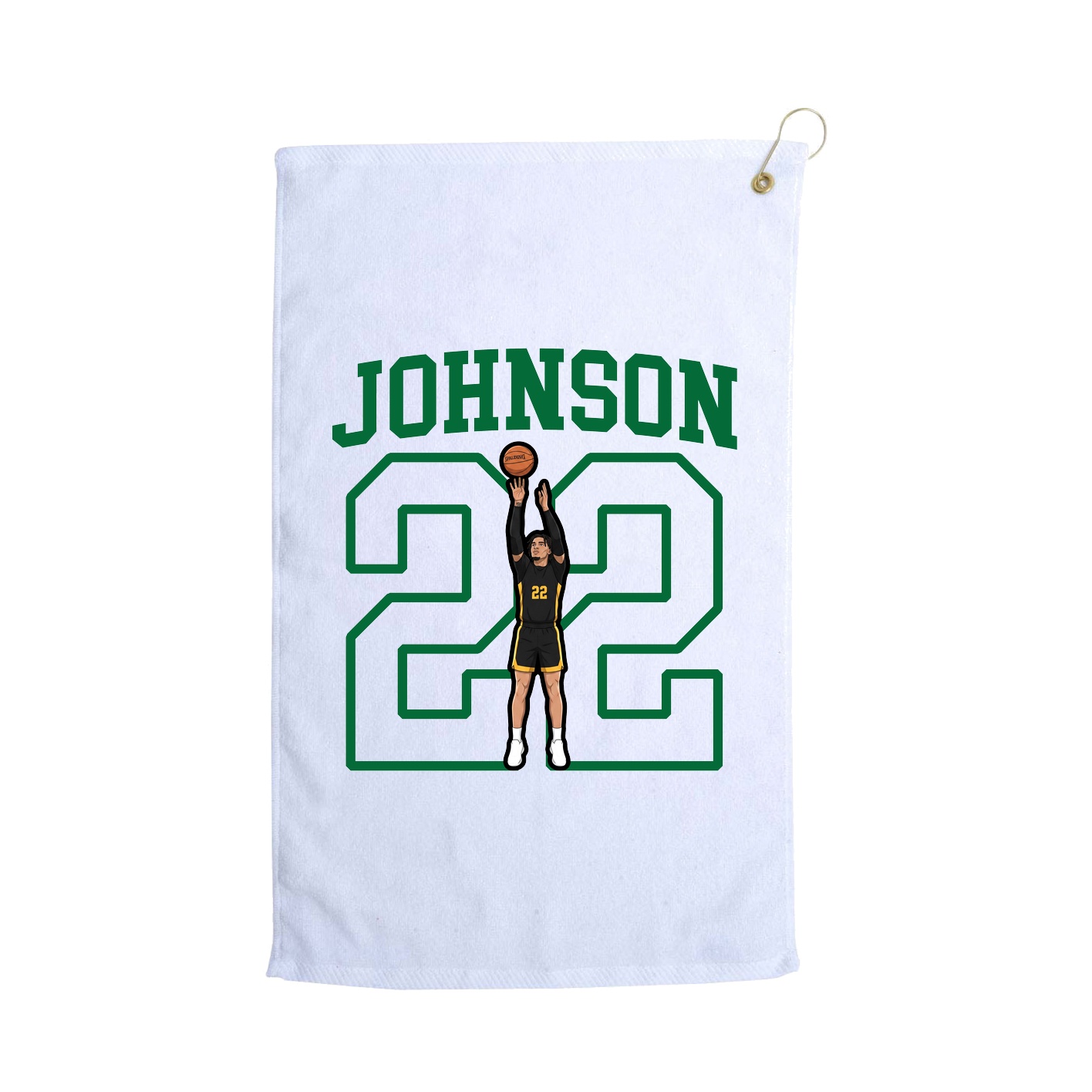 Golf Towel — Shirsey in White