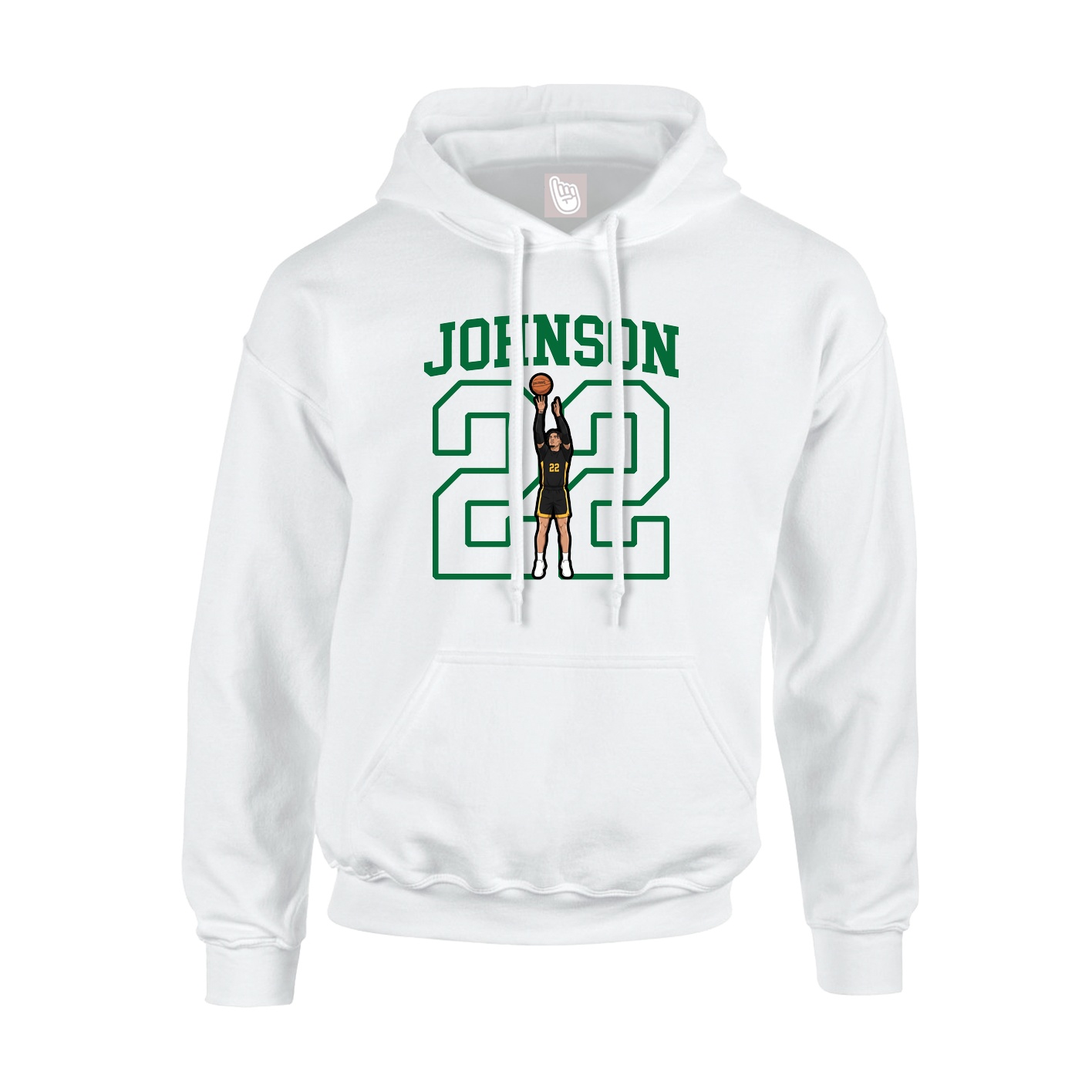 Hoodie — Shirsey in White