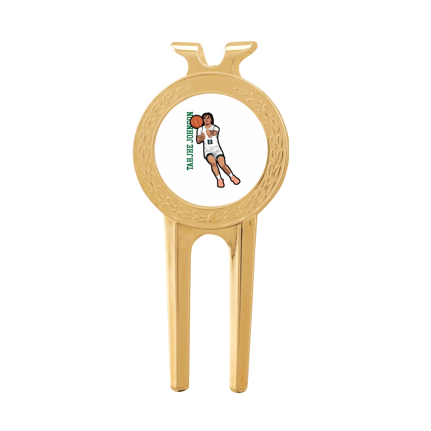 Divot Tool with Ball Marker — Name Vertical in Classic