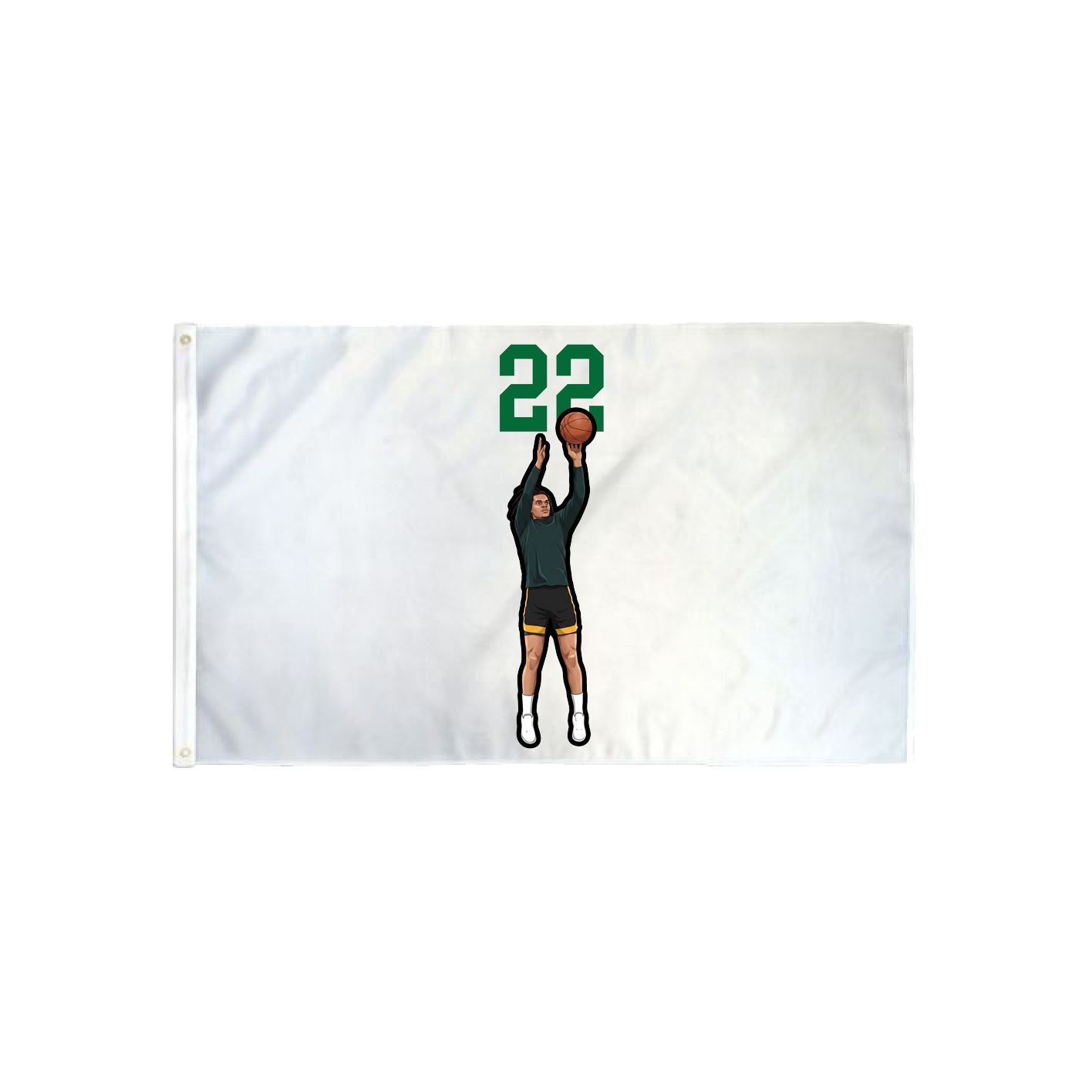 3x5 Flag — Number Top in Classic