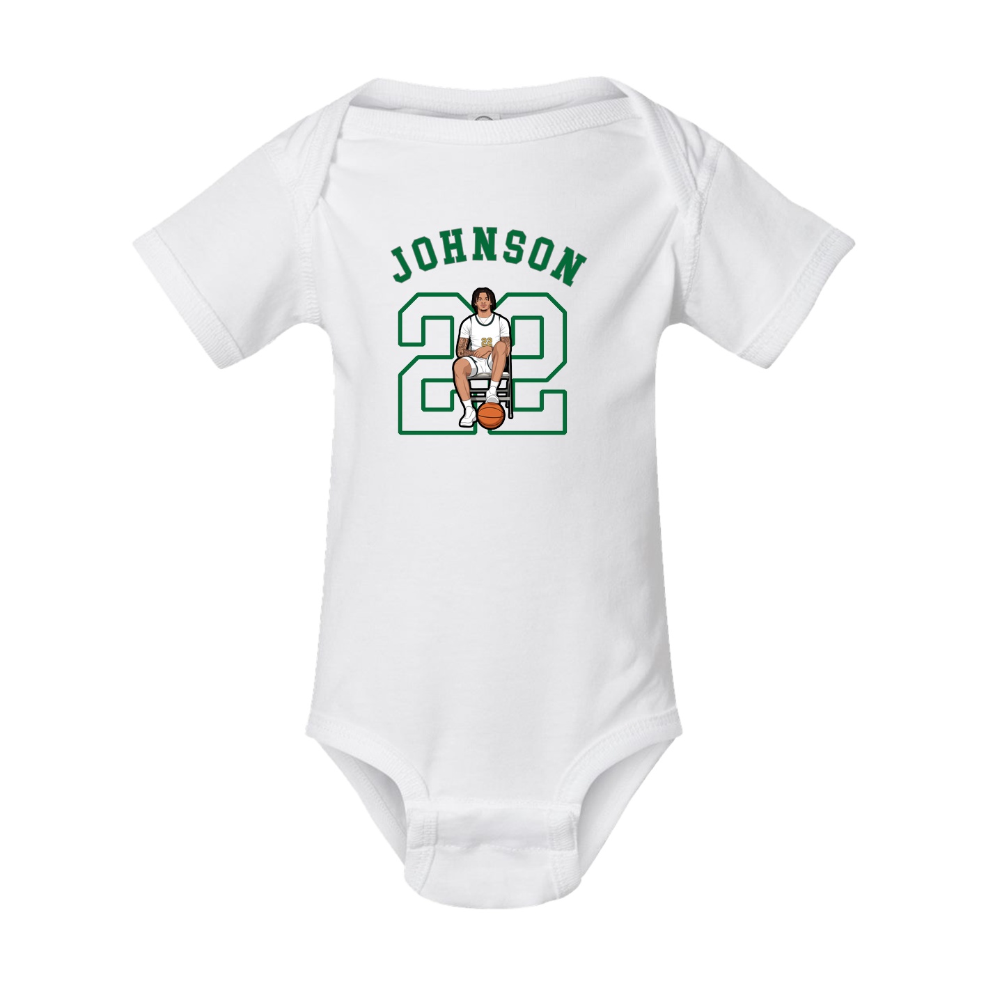 Baby Onesie — Shirsey Arch in White
