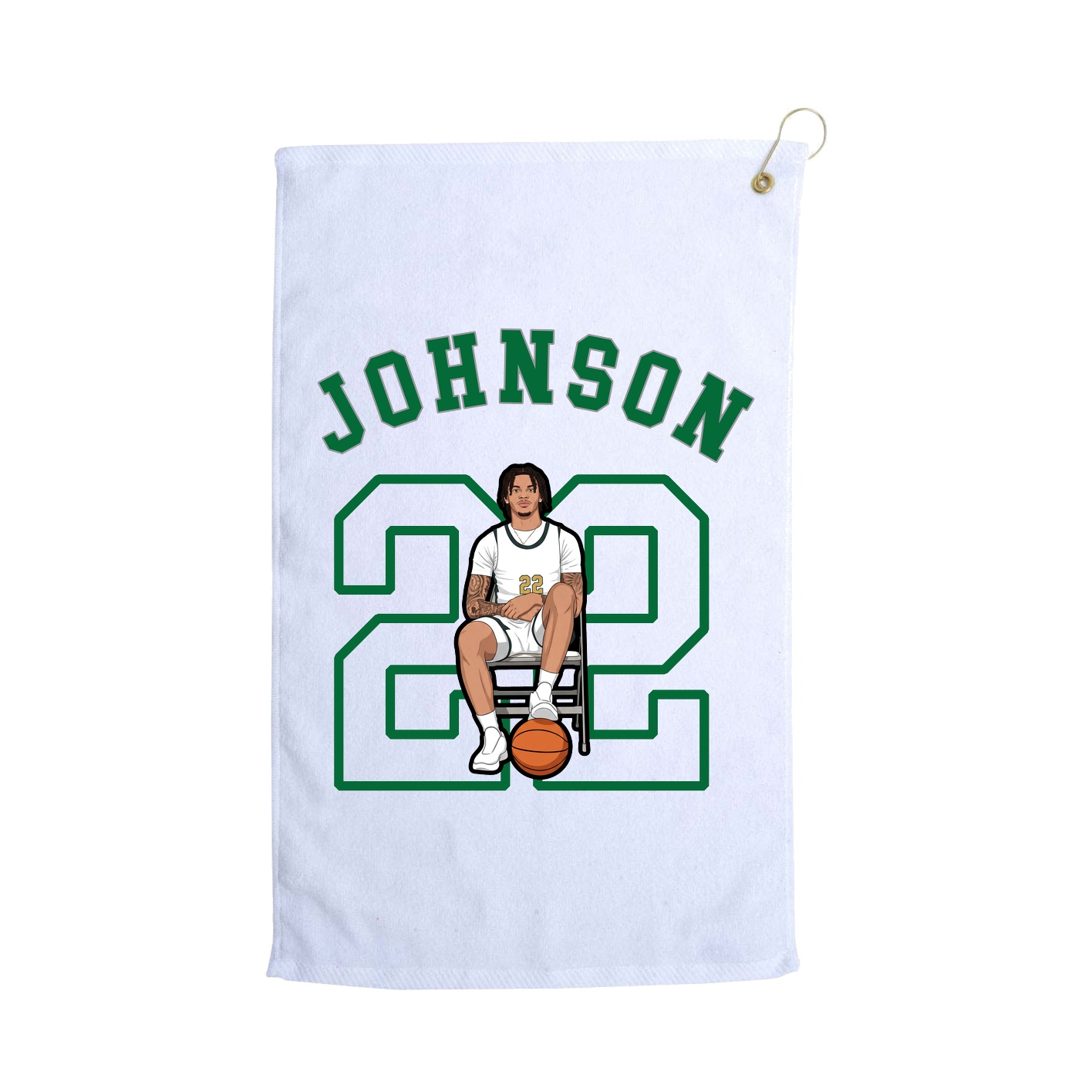 Terry Velour Golf Towel