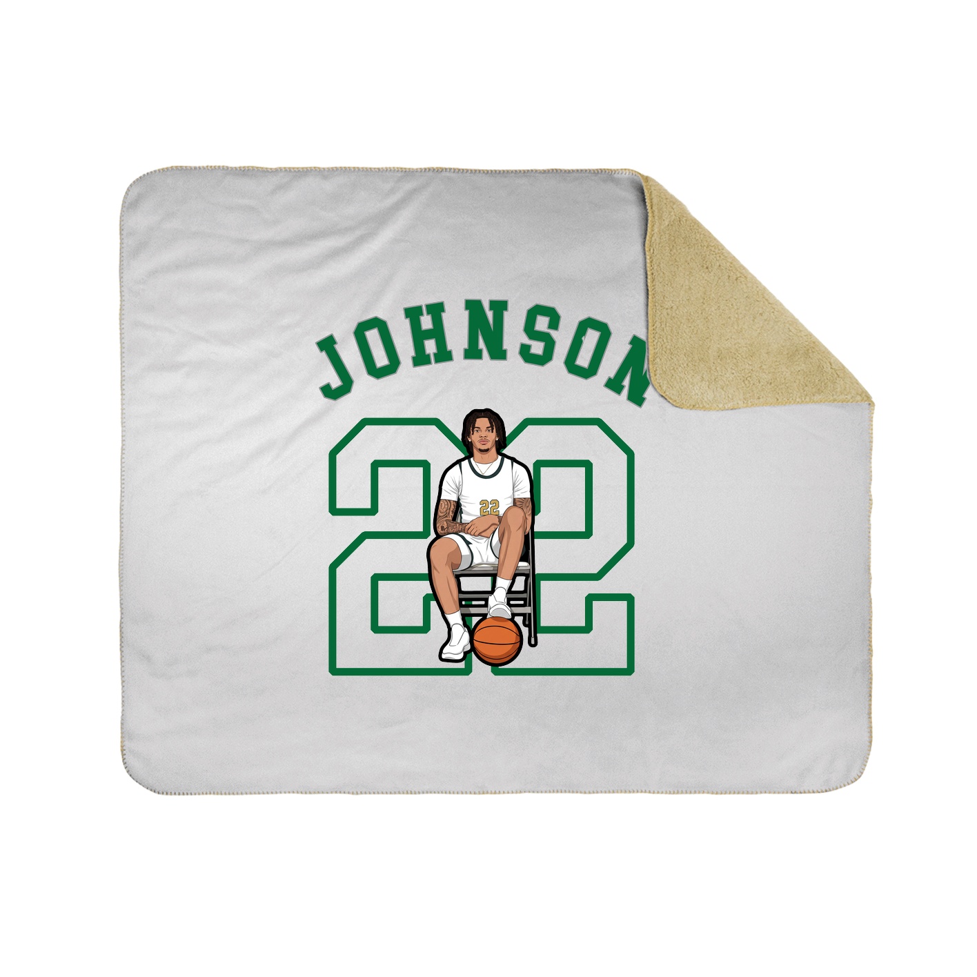 Throw Blanket — Shirsey Arch in White