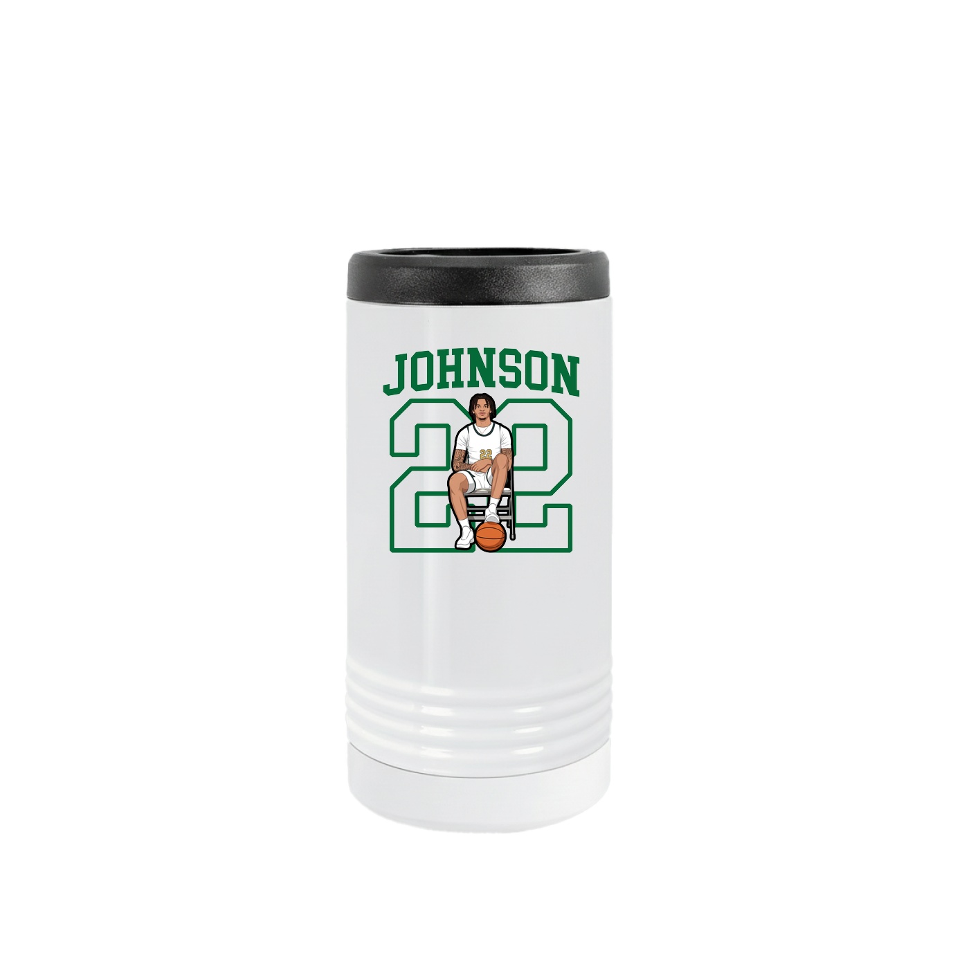Slim Beverage Holder — Shirsey in White