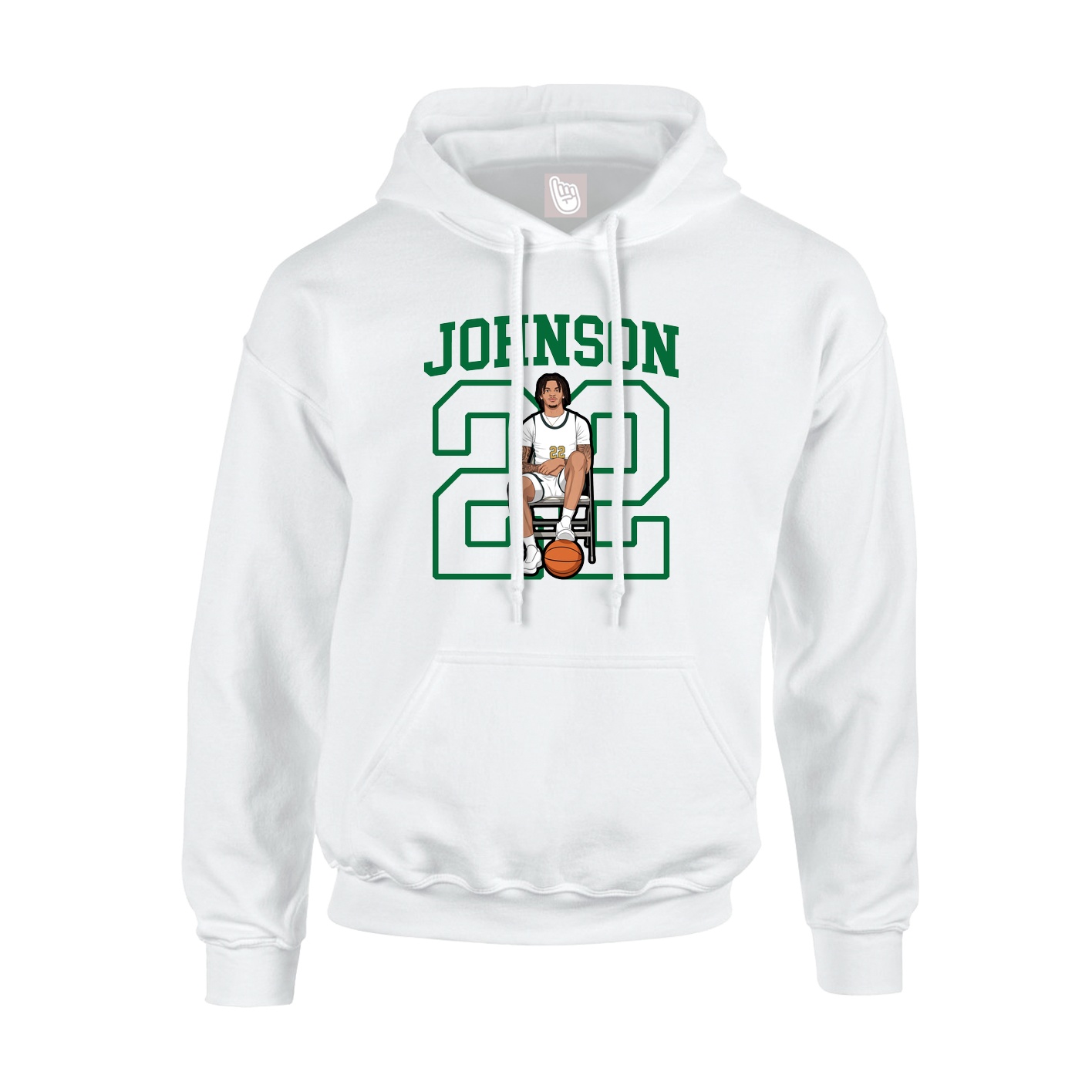 Youth Hoodie — Shirsey in White