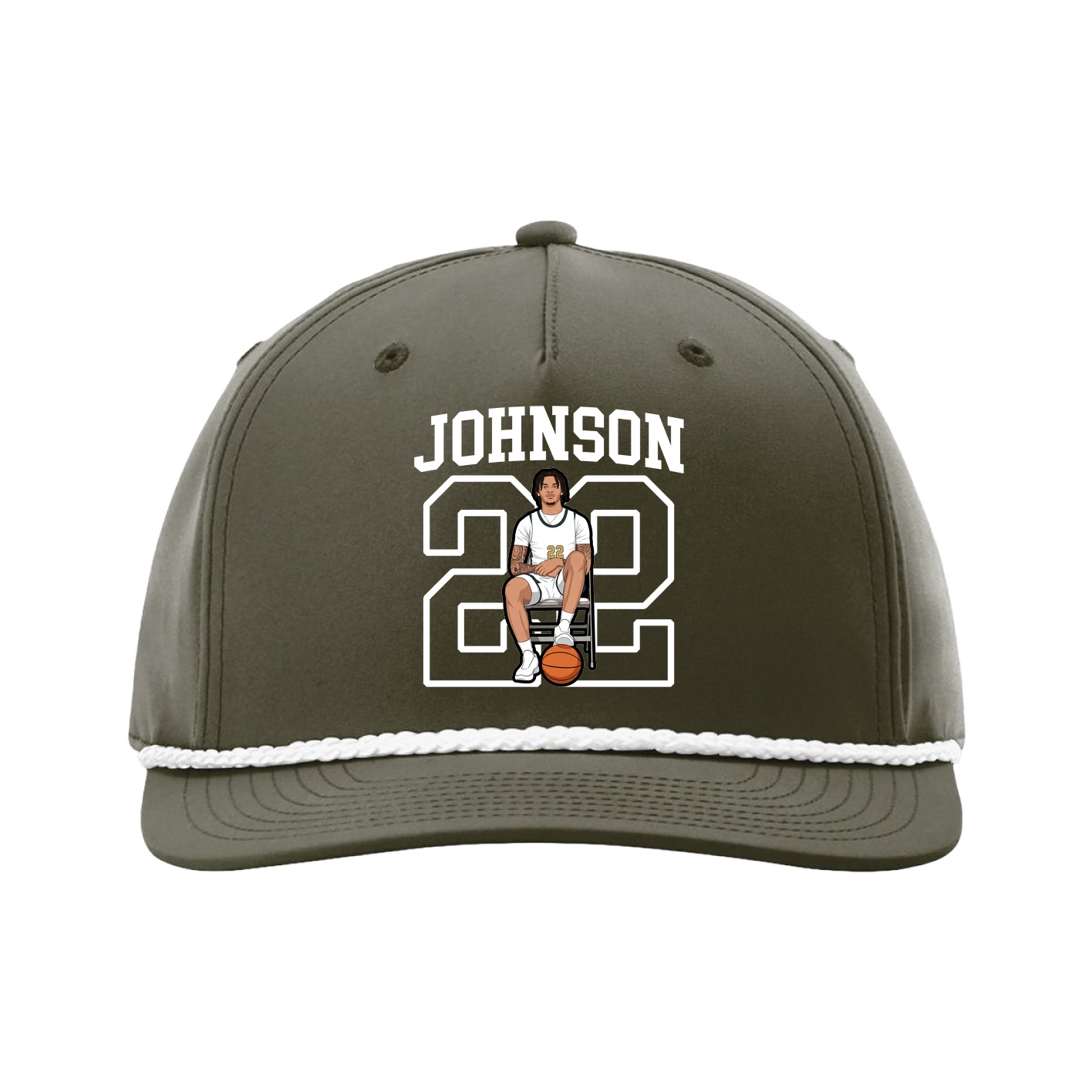 Five-Panel Classic Rope Cap — Shirsey in Green