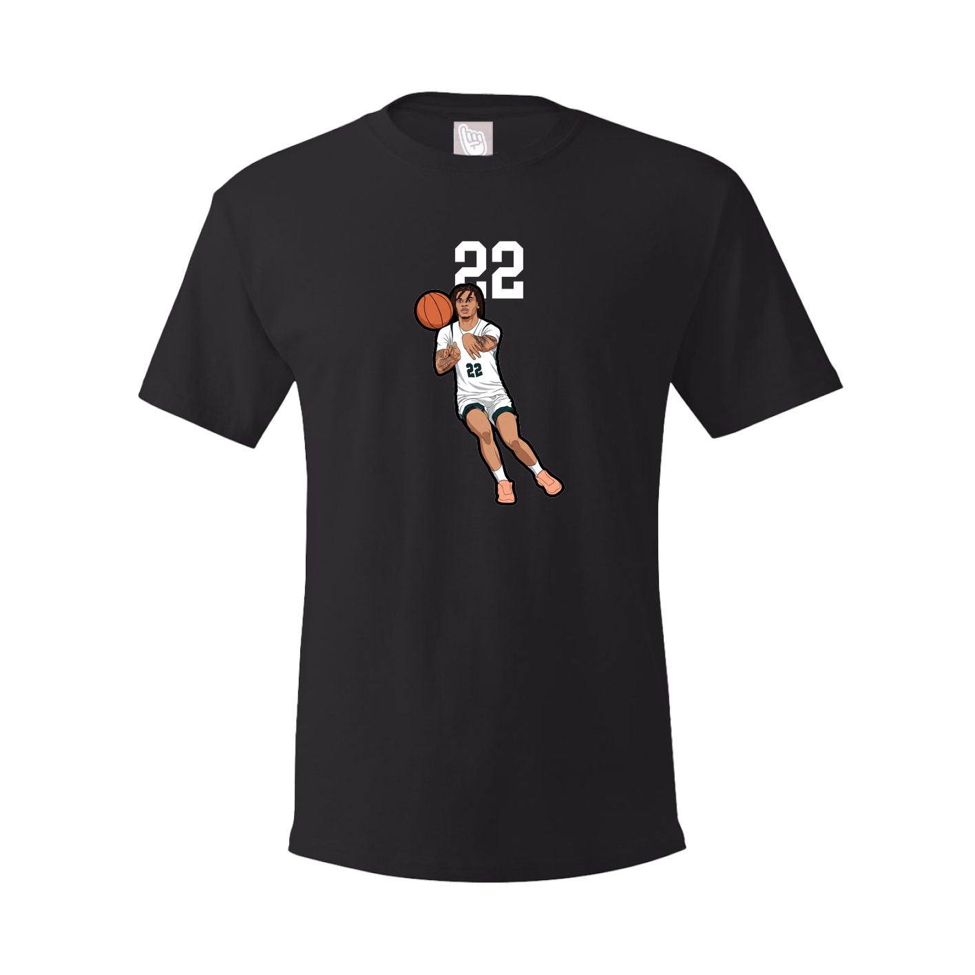 Tee — Number Top in Black