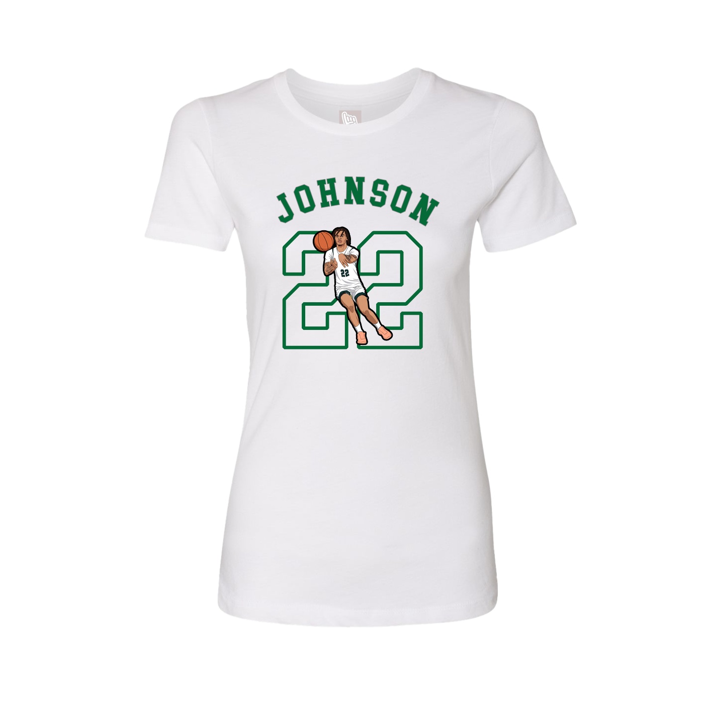 Womens Tee — Shirsey Arch in White