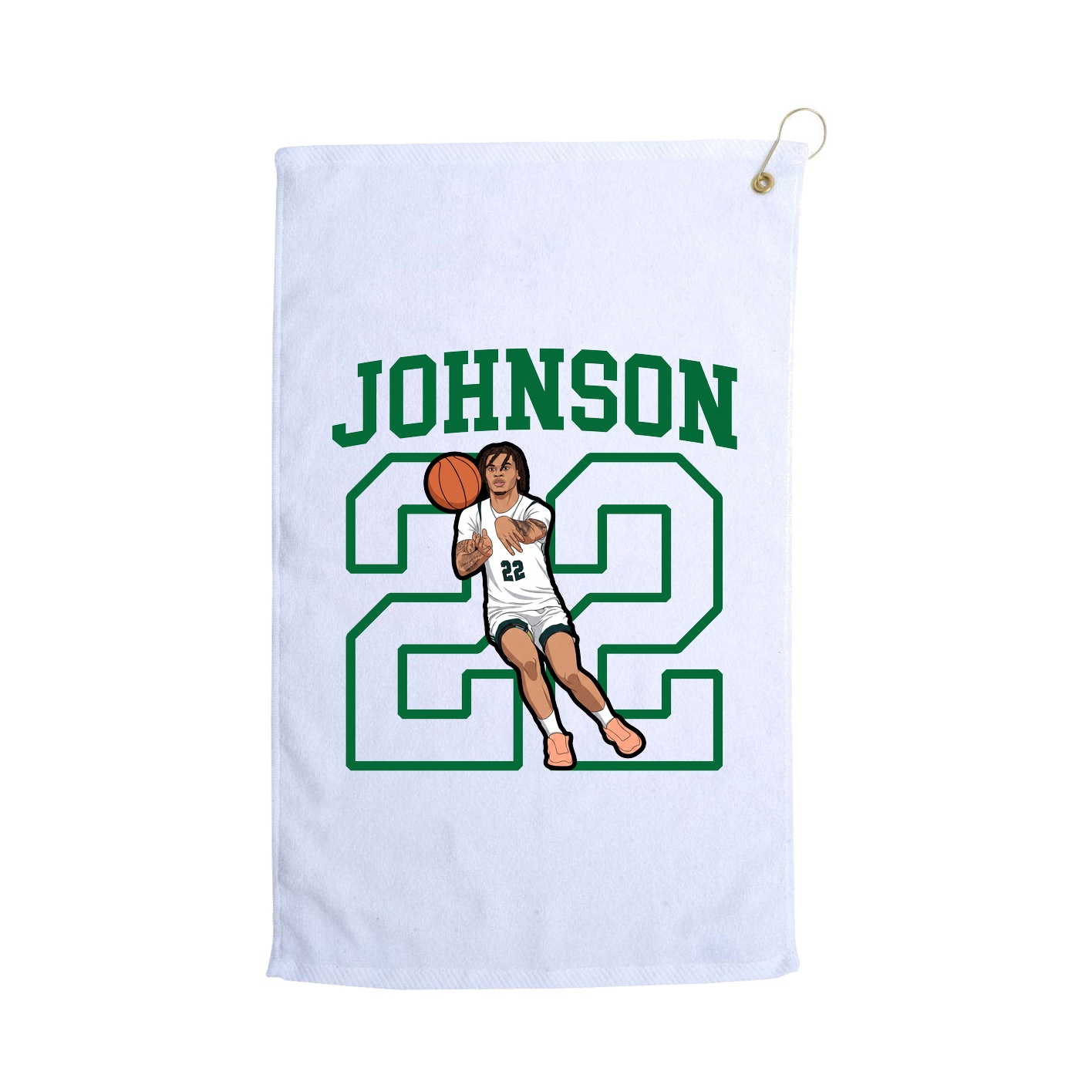 Golf Towel — Shirsey in White
