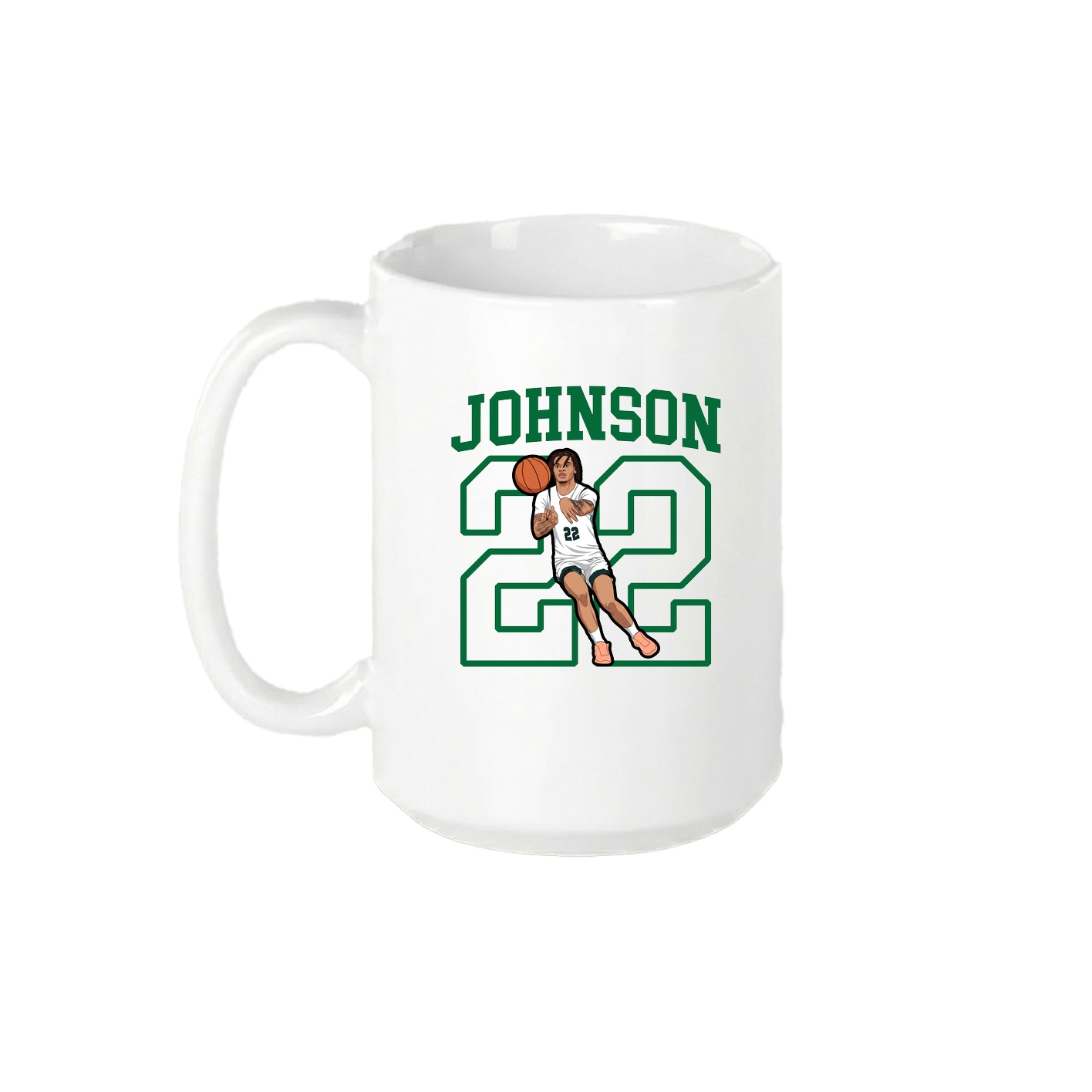 15oz Coffee Mug — Shirsey in White