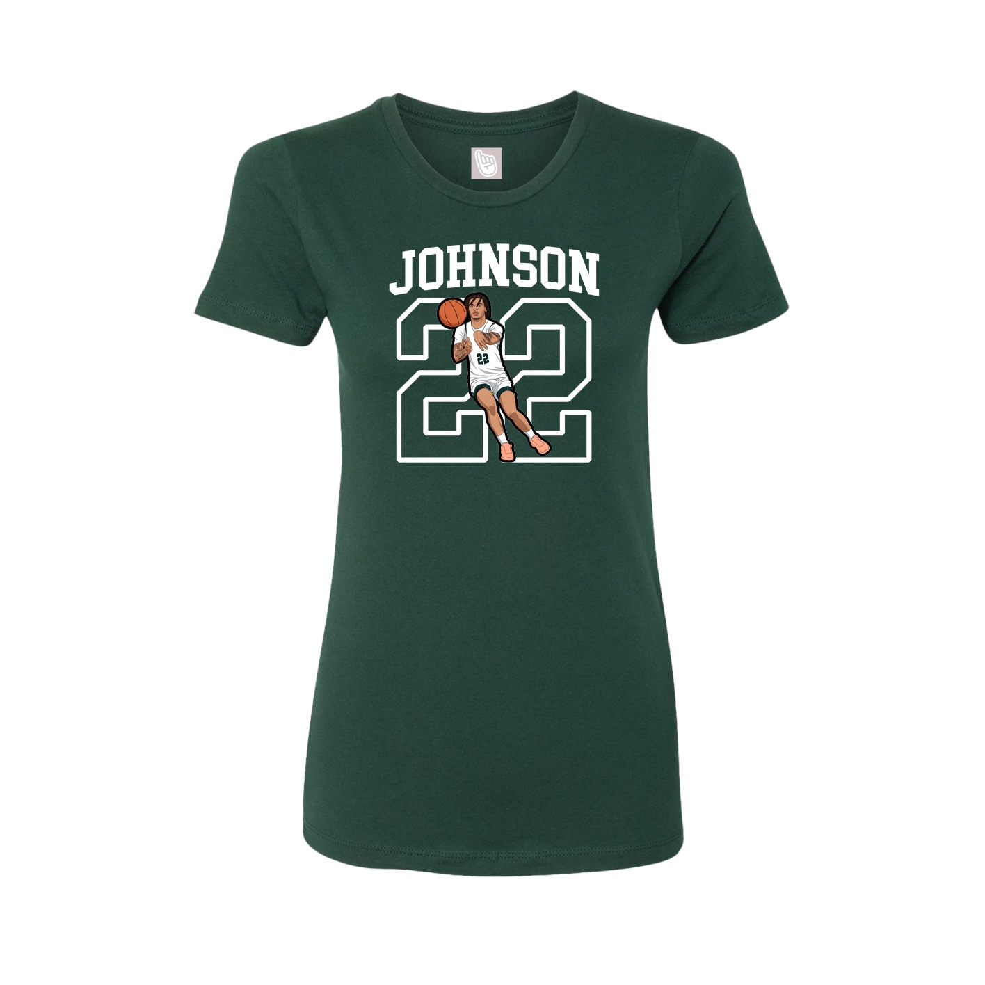 Fitted Women's Tee — Shirsey in Green