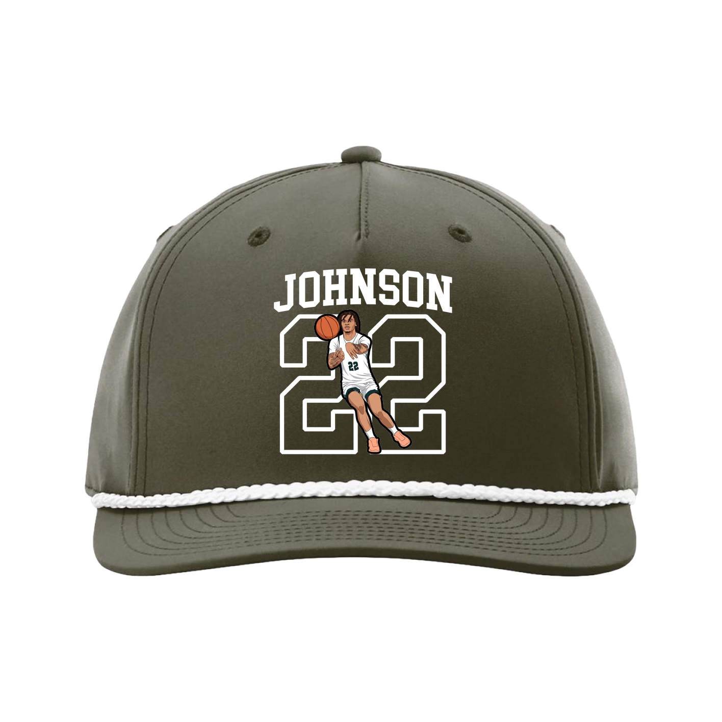 Five-Panel Classic Rope Cap — Shirsey in Green