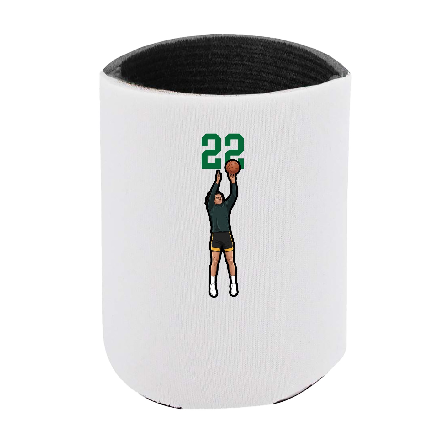 Can Holder — Number Top in White