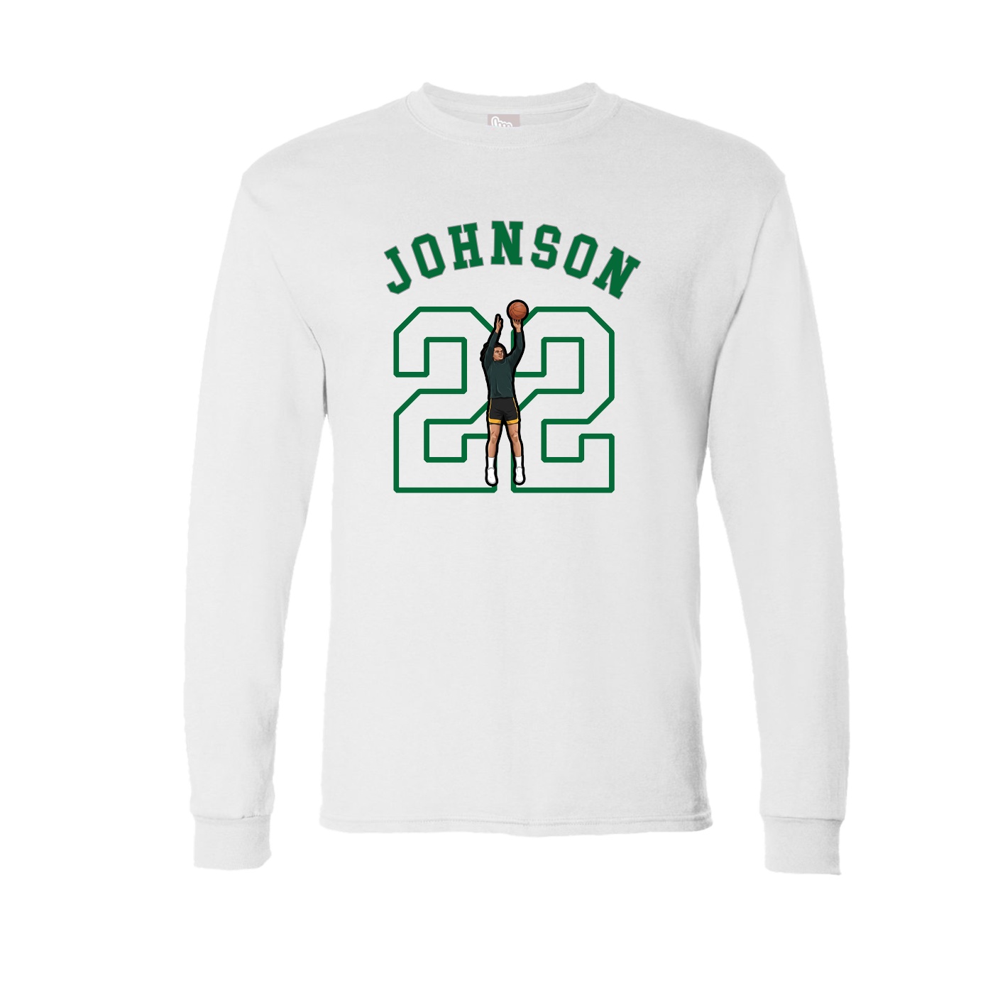 Long Sleeve Tee — Shirsey Arch in White