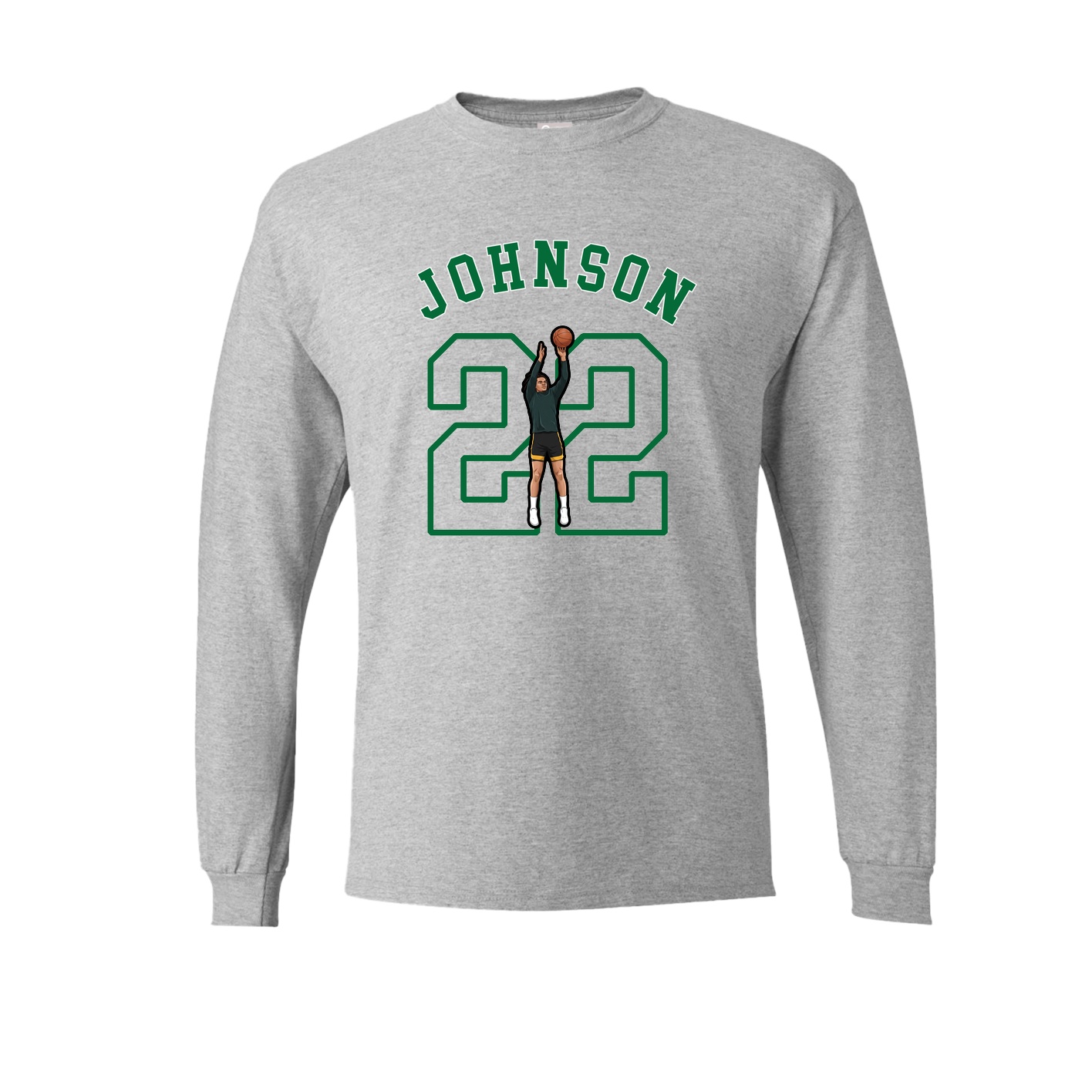 Long Sleeve Tee — Shirsey Arch in Grey