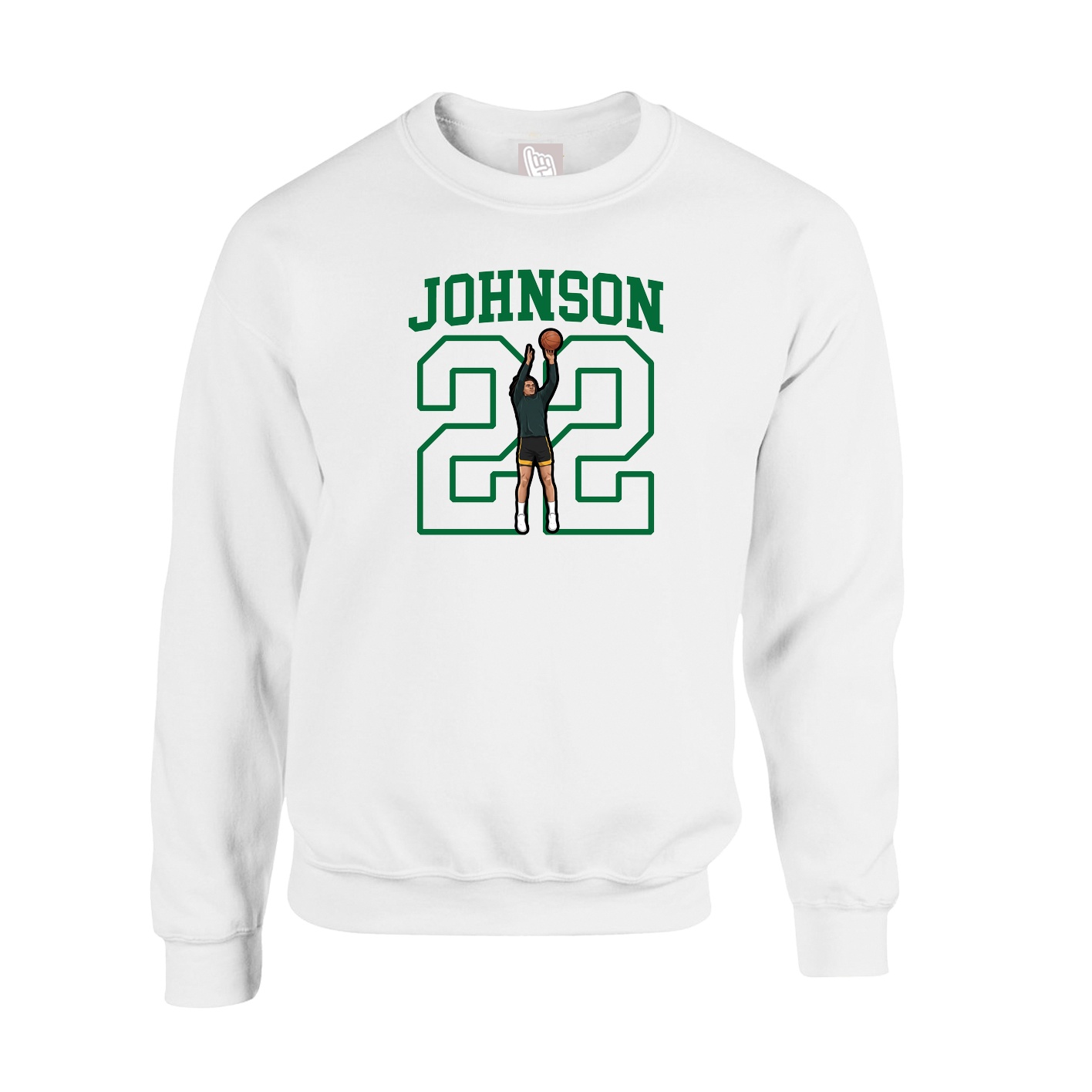 Fleece Crew — Shirsey in White