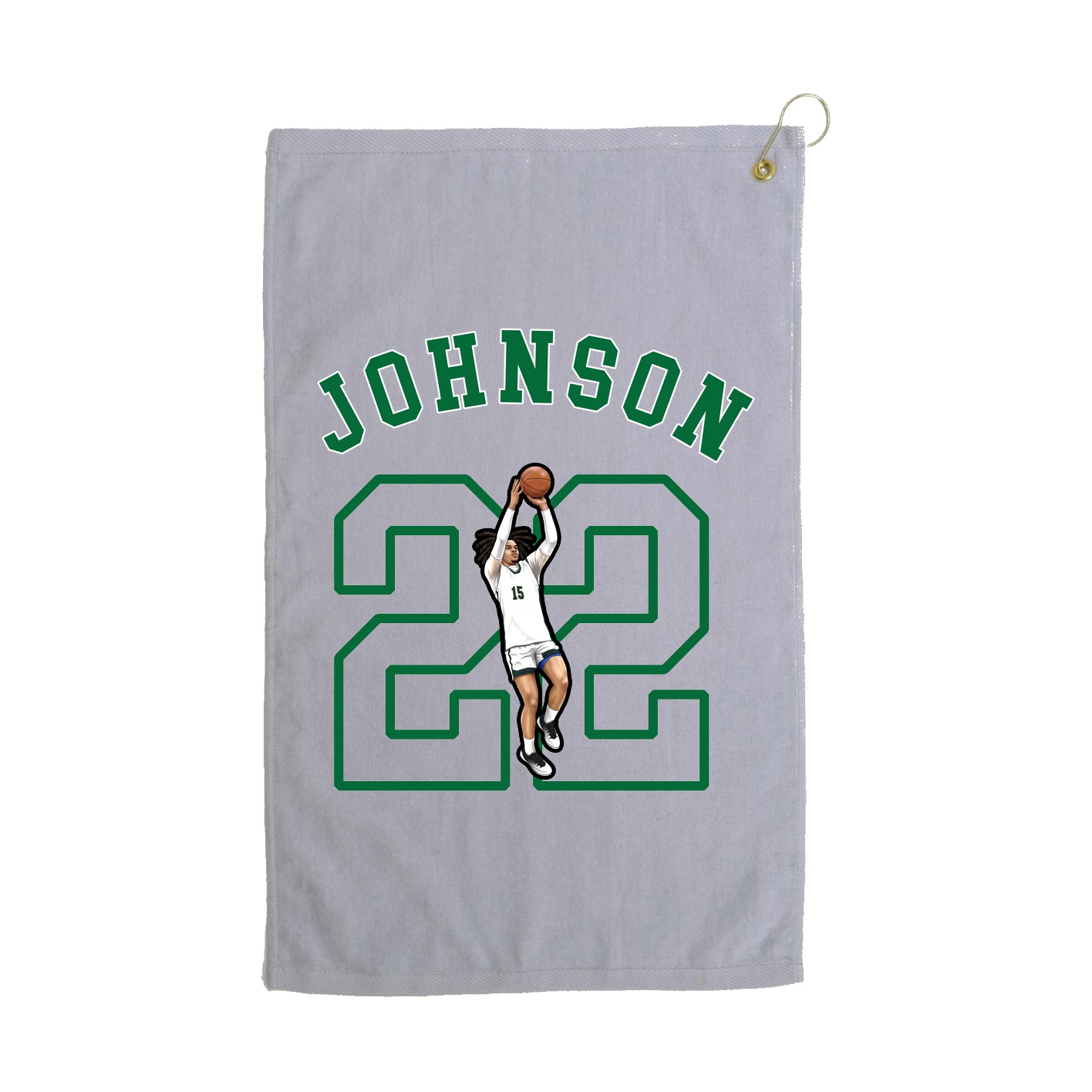 Golf Towel — Shirsey Arch in Grey