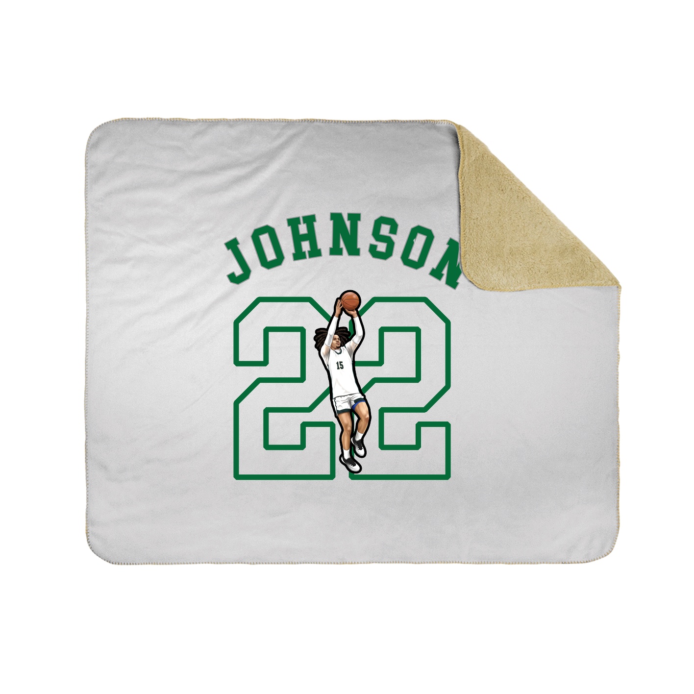 Throw Blanket — Shirsey Arch in White
