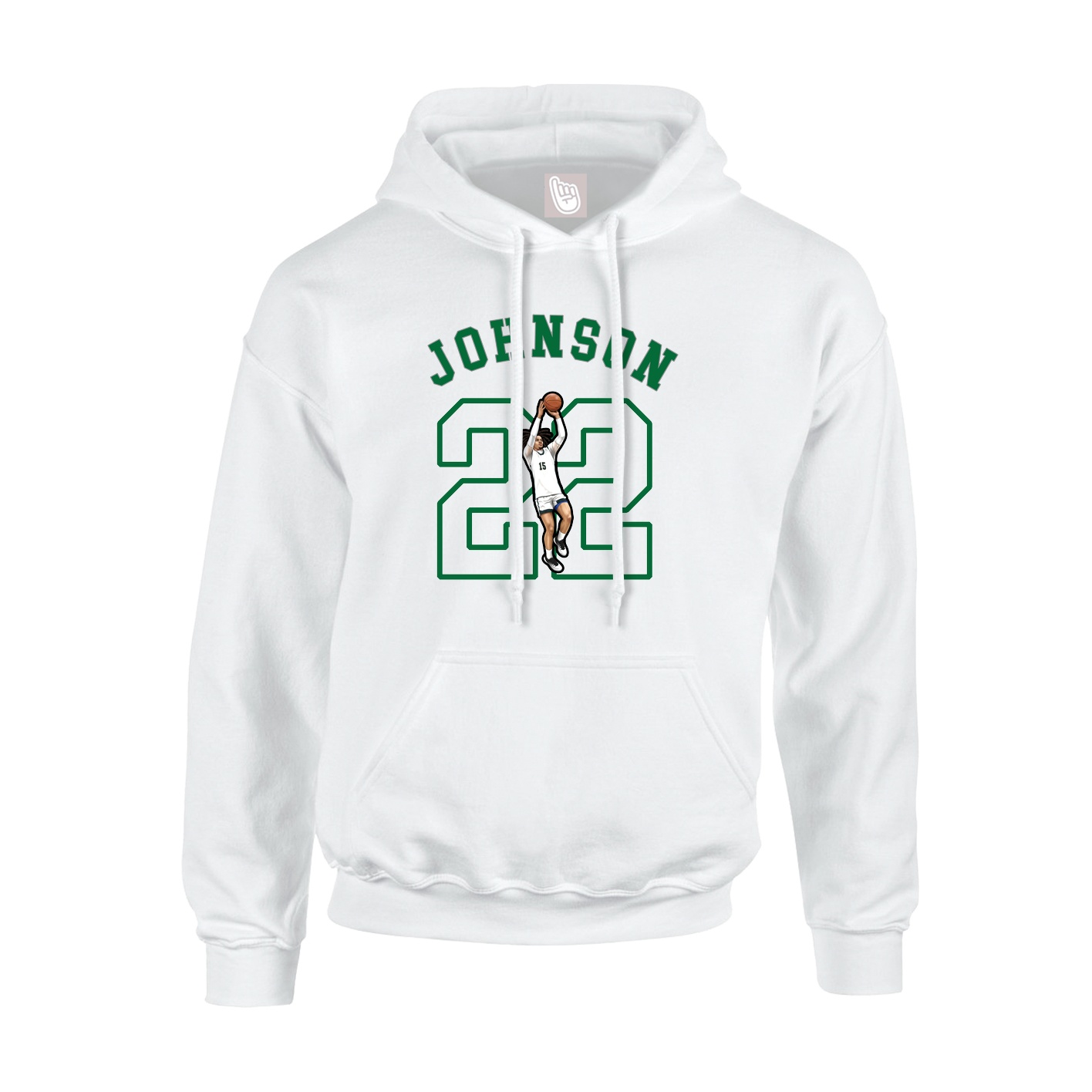 Hoodie — Shirsey Arch in White