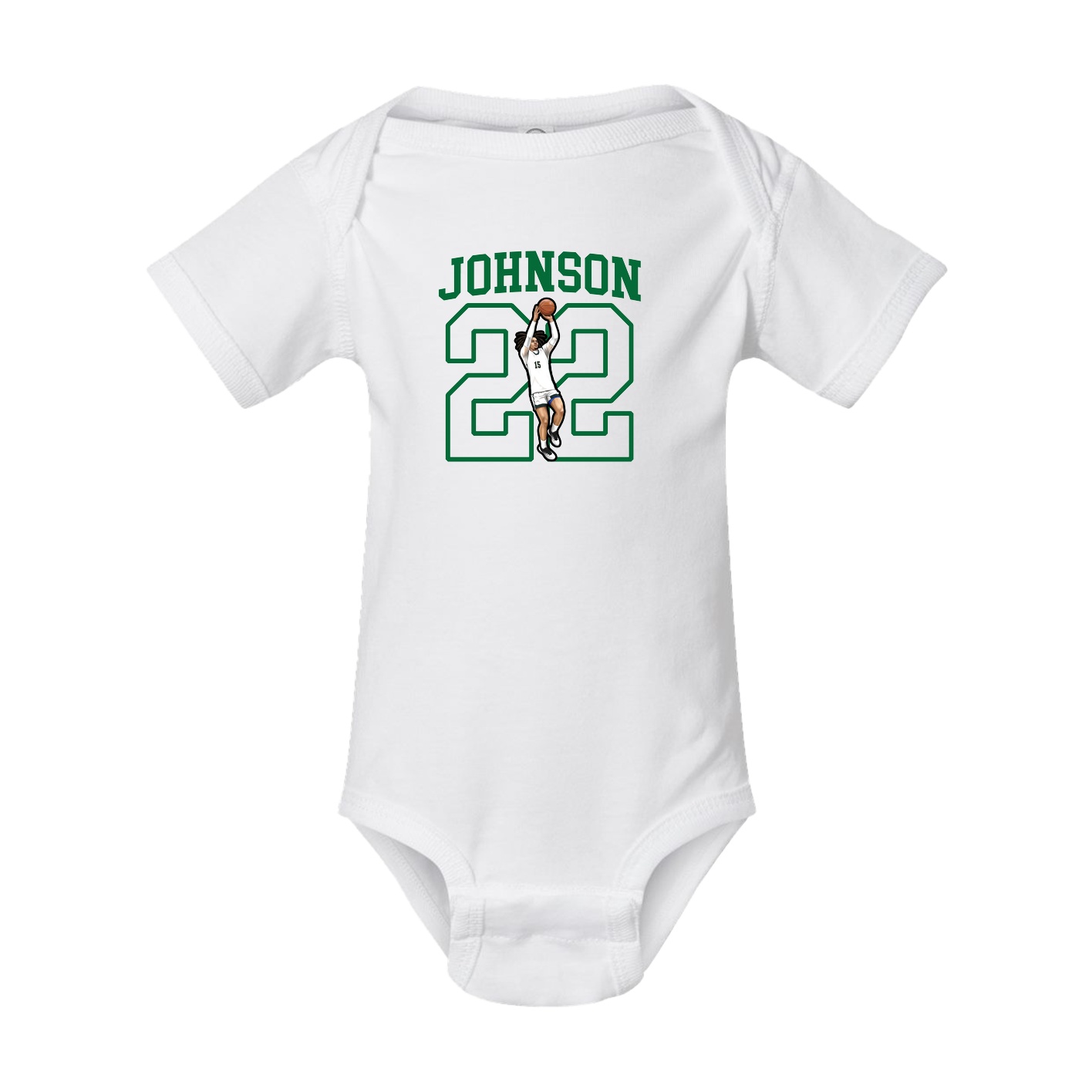 Baby Onesie — Shirsey in White