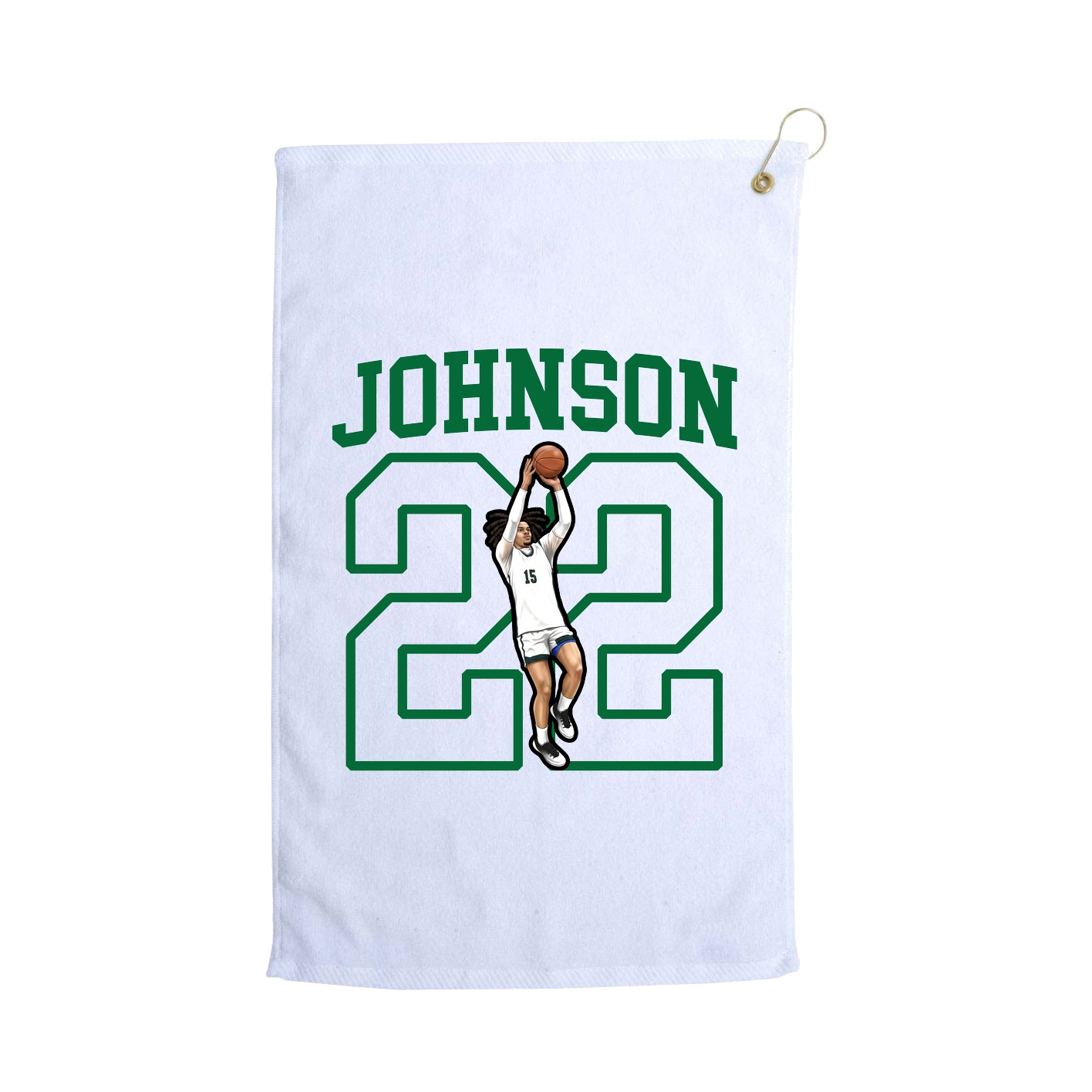 Golf Towel — Shirsey in White
