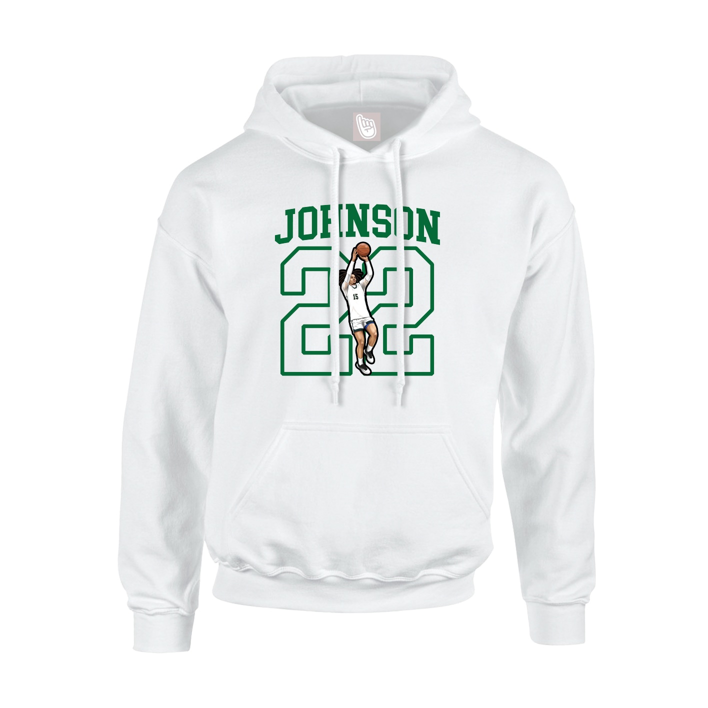 Hoodie — Shirsey in White