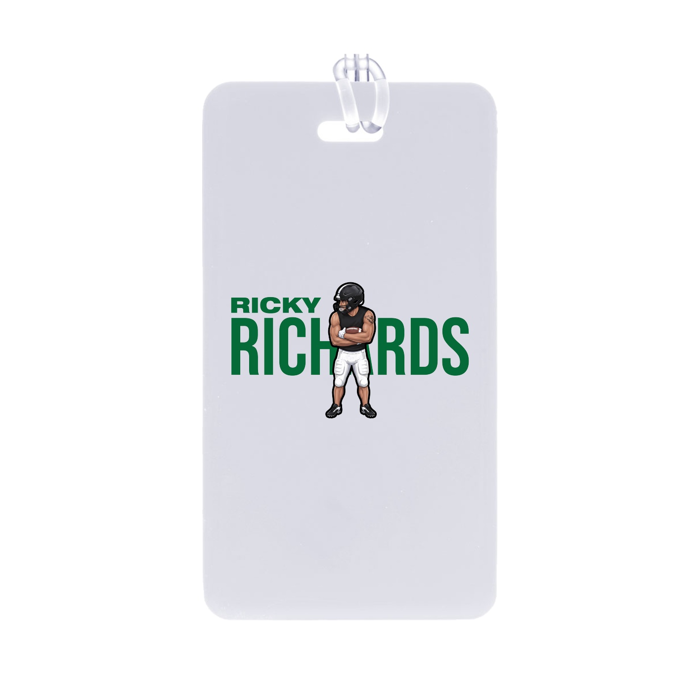 Bag Tag — Player Name in Classic