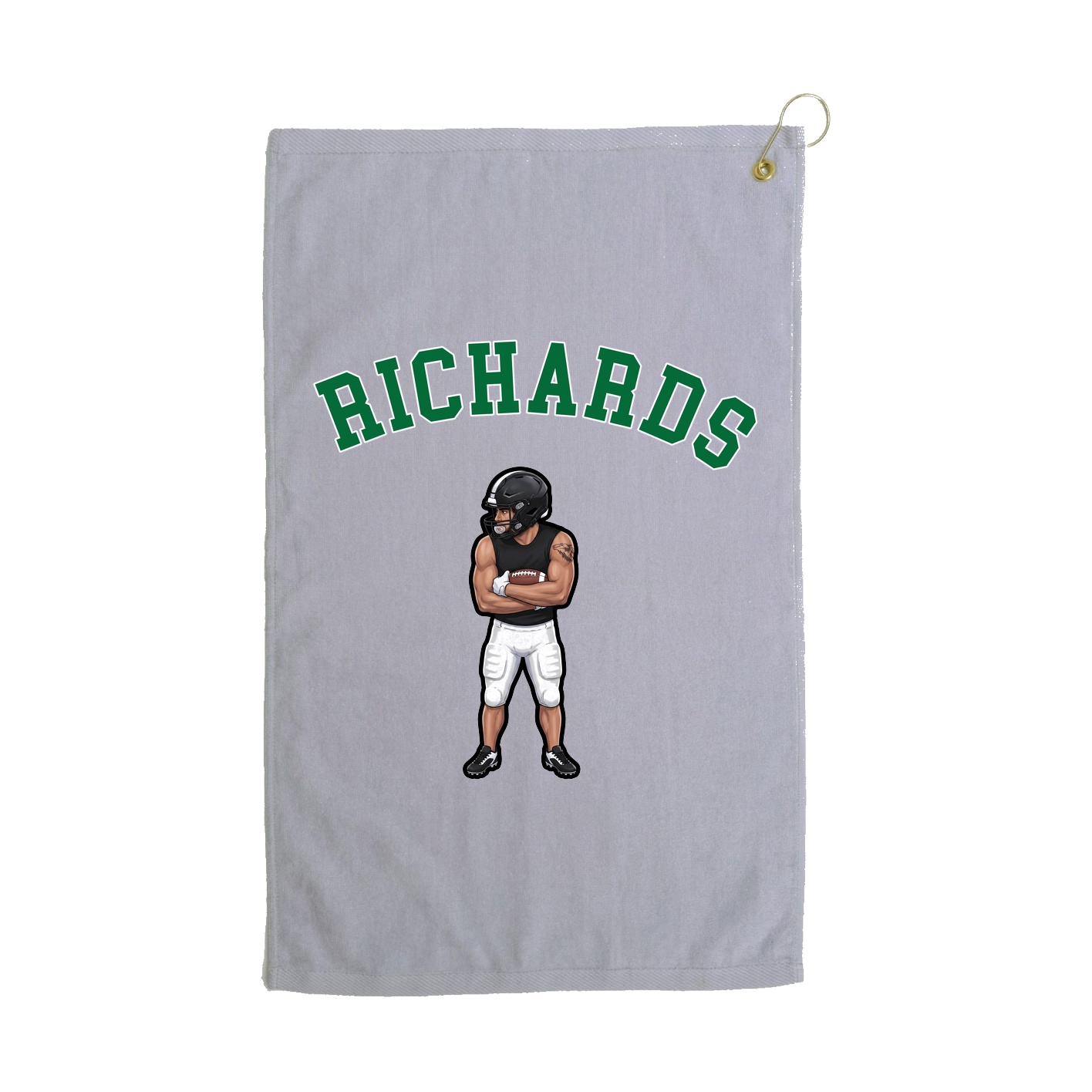 Golf Towel — Shirsey Arch in Grey