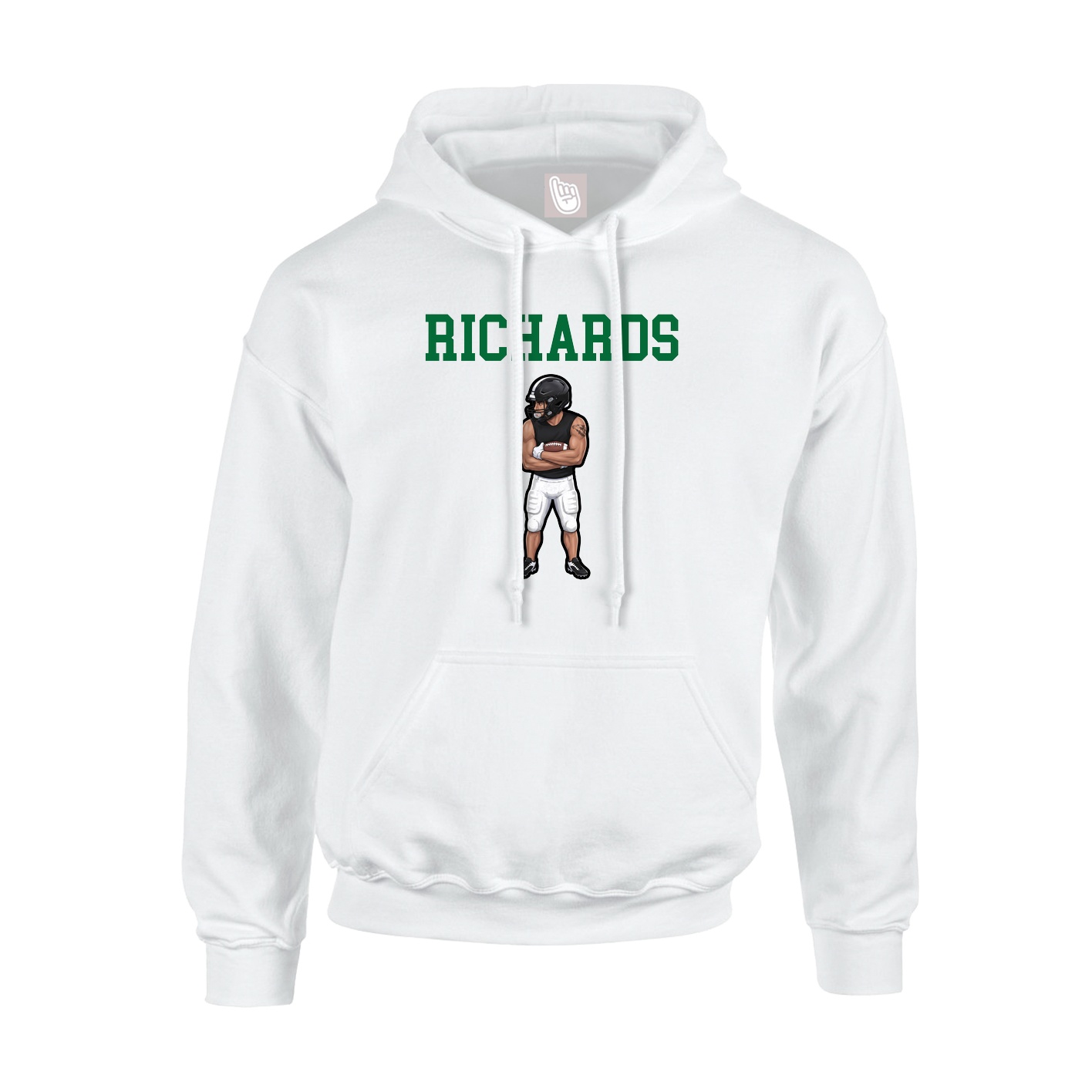 Youth Hoodie — Shirsey in White