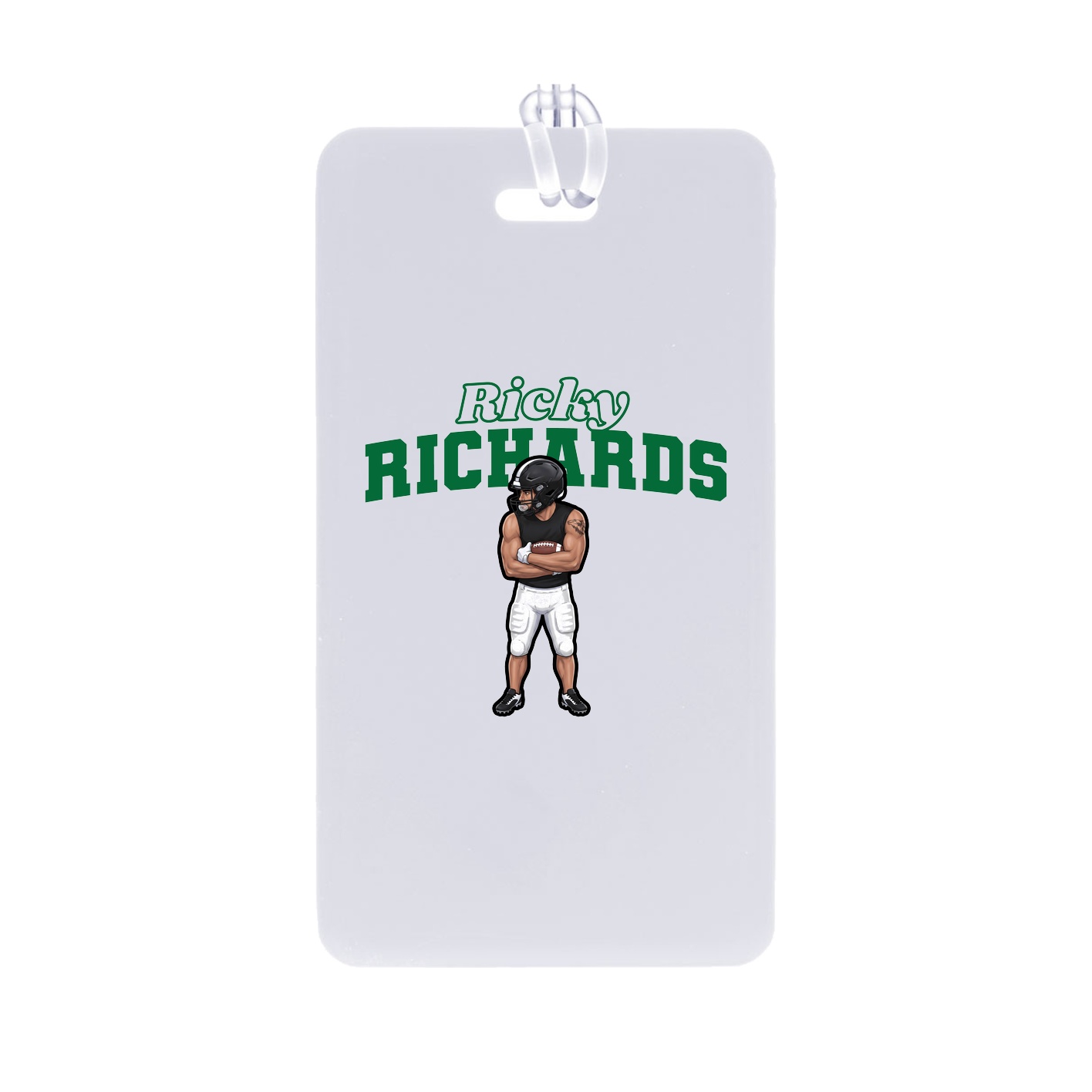 Bag Tag — Name Arch in Classic