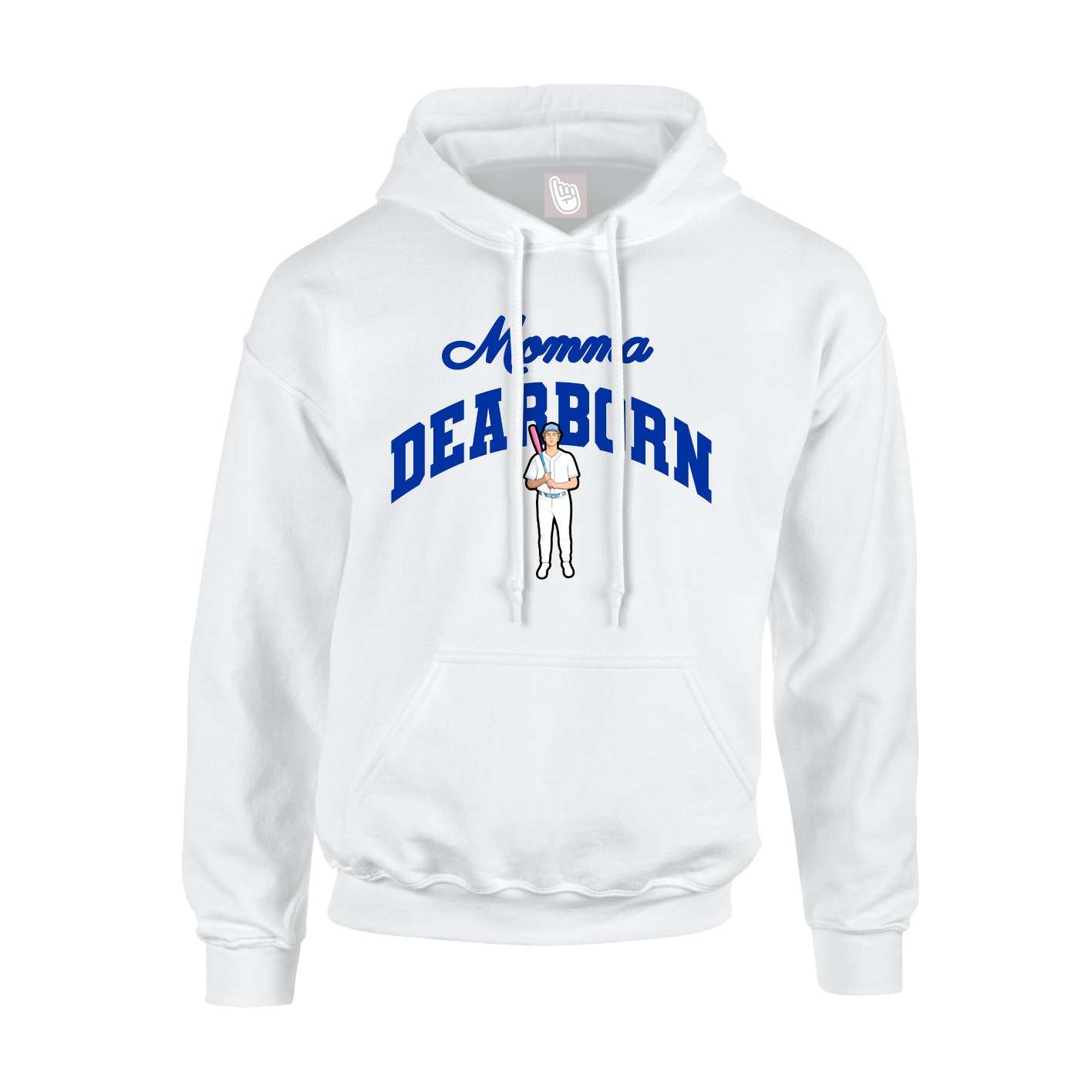 Hoodie — Mothers Day Arch in White