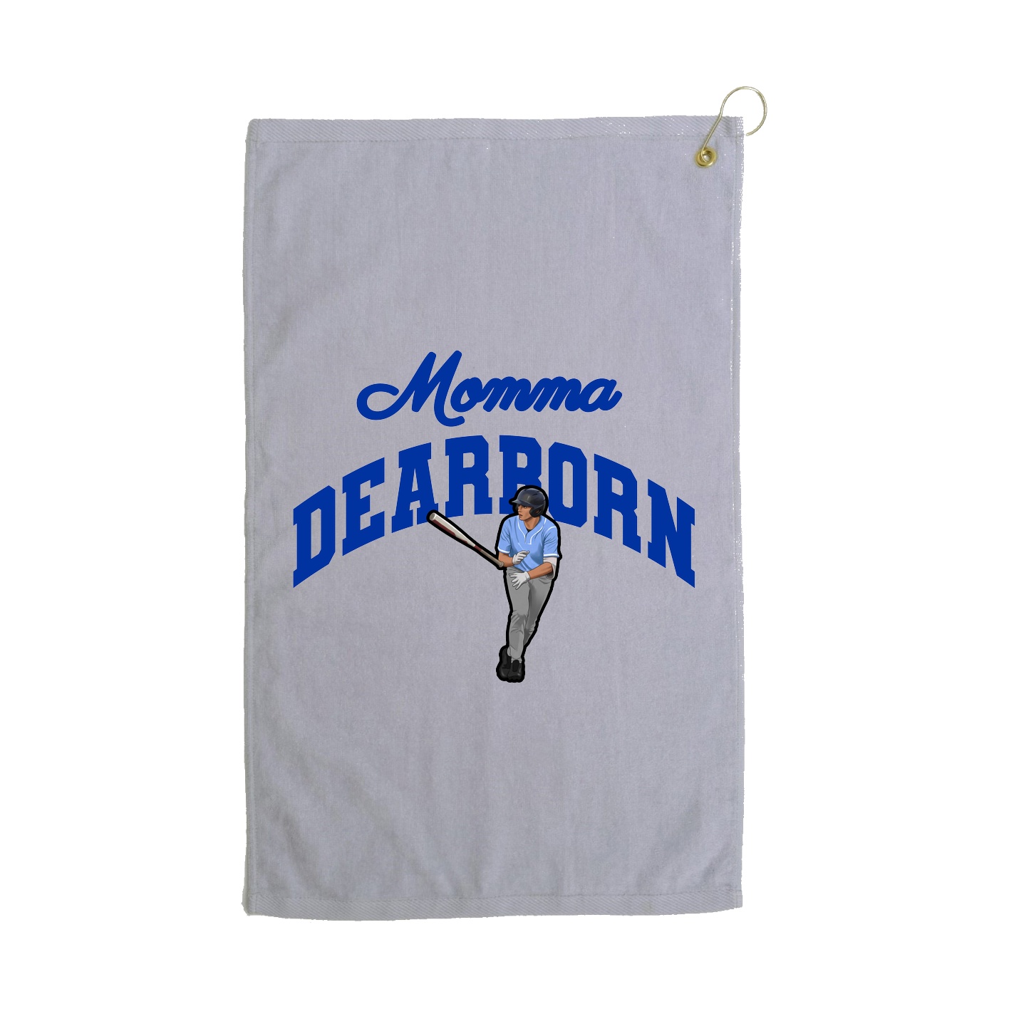 Golf Towel — Mothers Day Arch in Grey