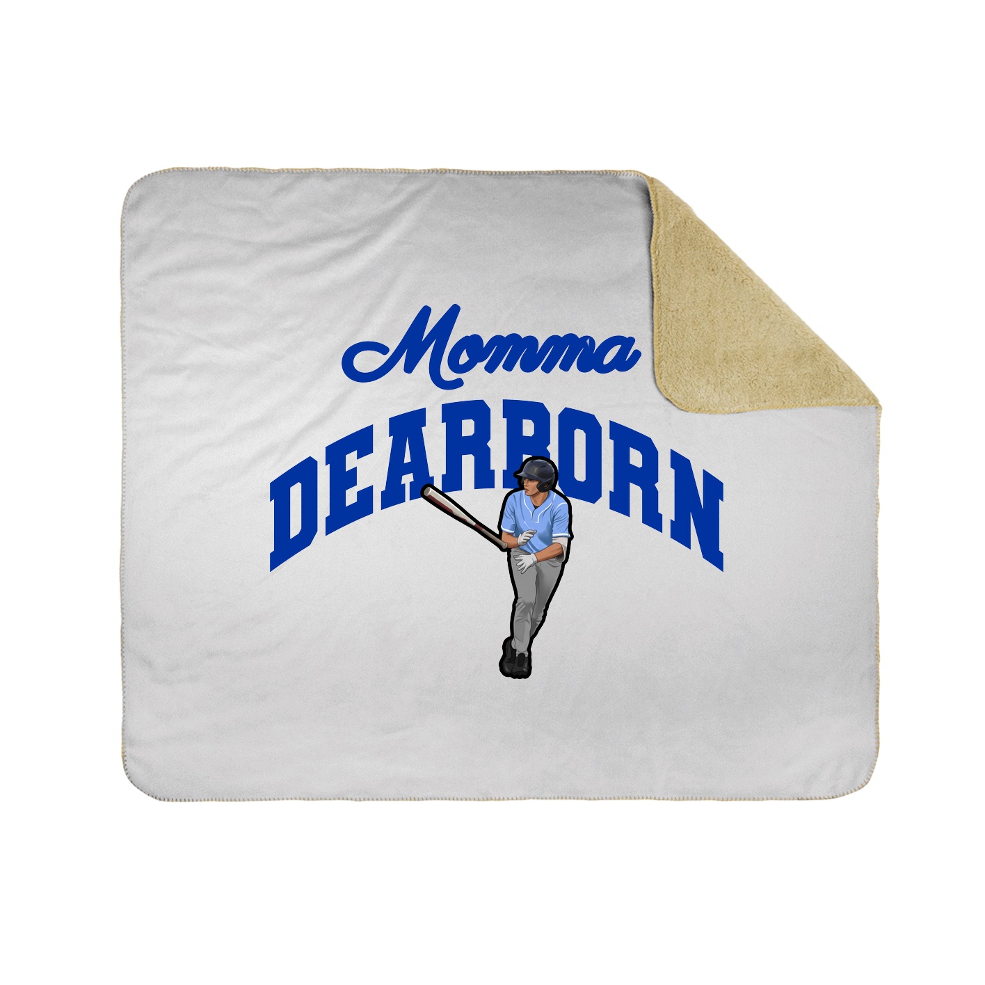 Throw Blanket — Mothers Day Arch in White
