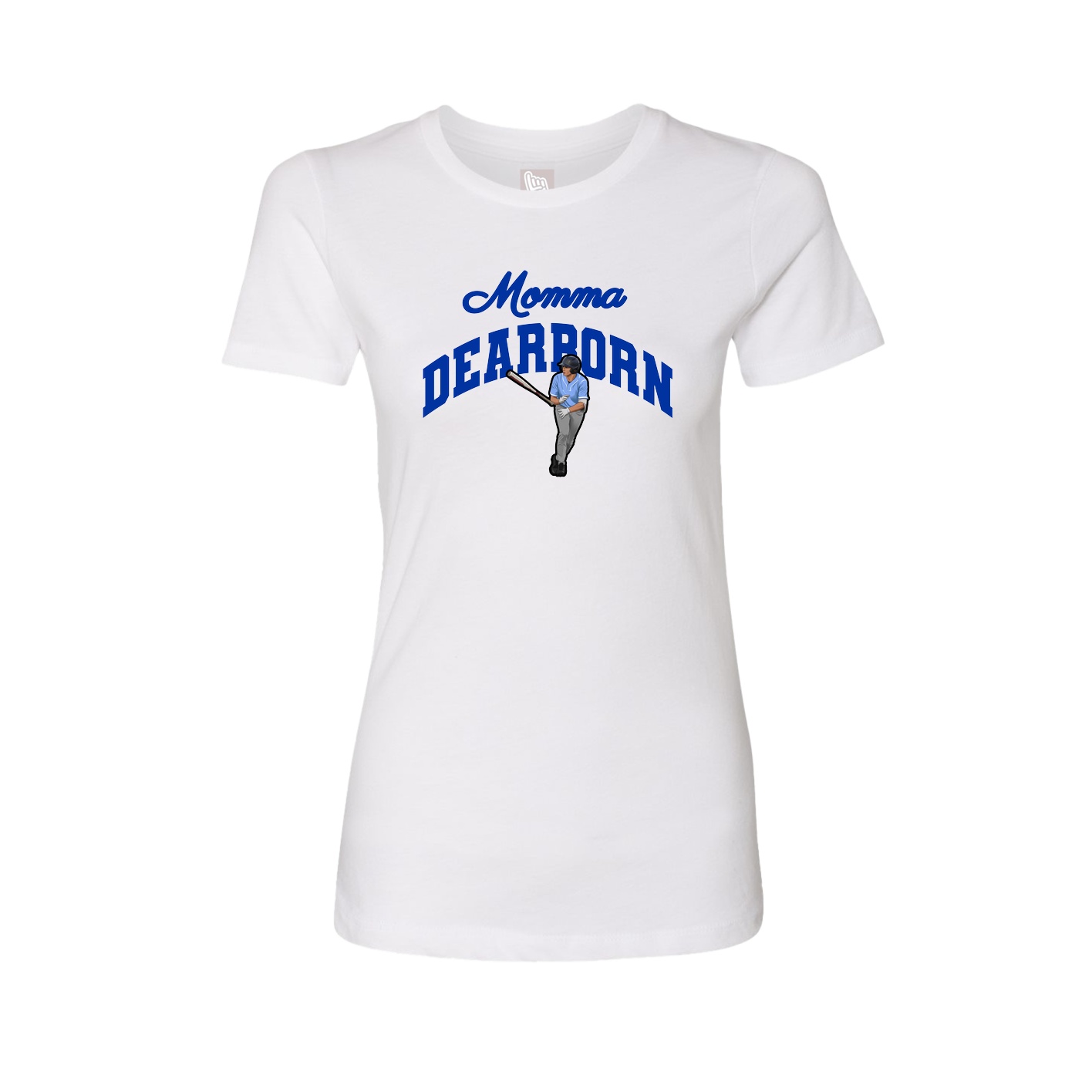 Womens Tee — Mothers Day Arch in White
