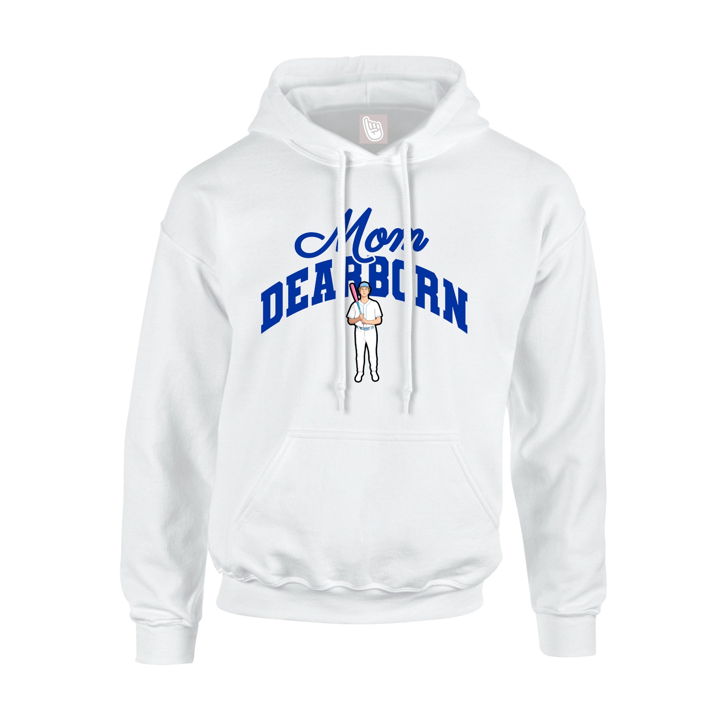 Youth Hoodie — Mothers Day Arch in White