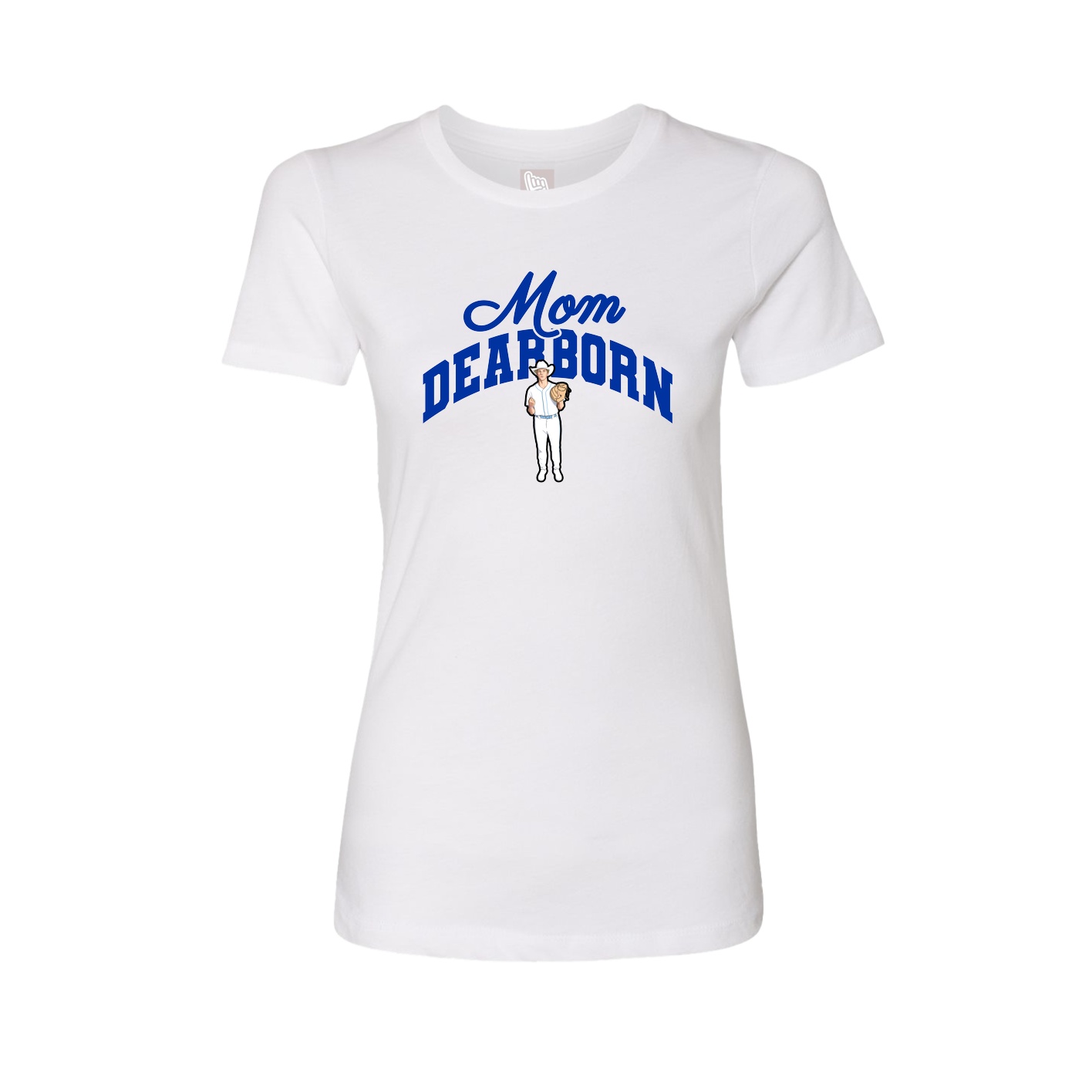 Womens Tee — Mothers Day Arch in White