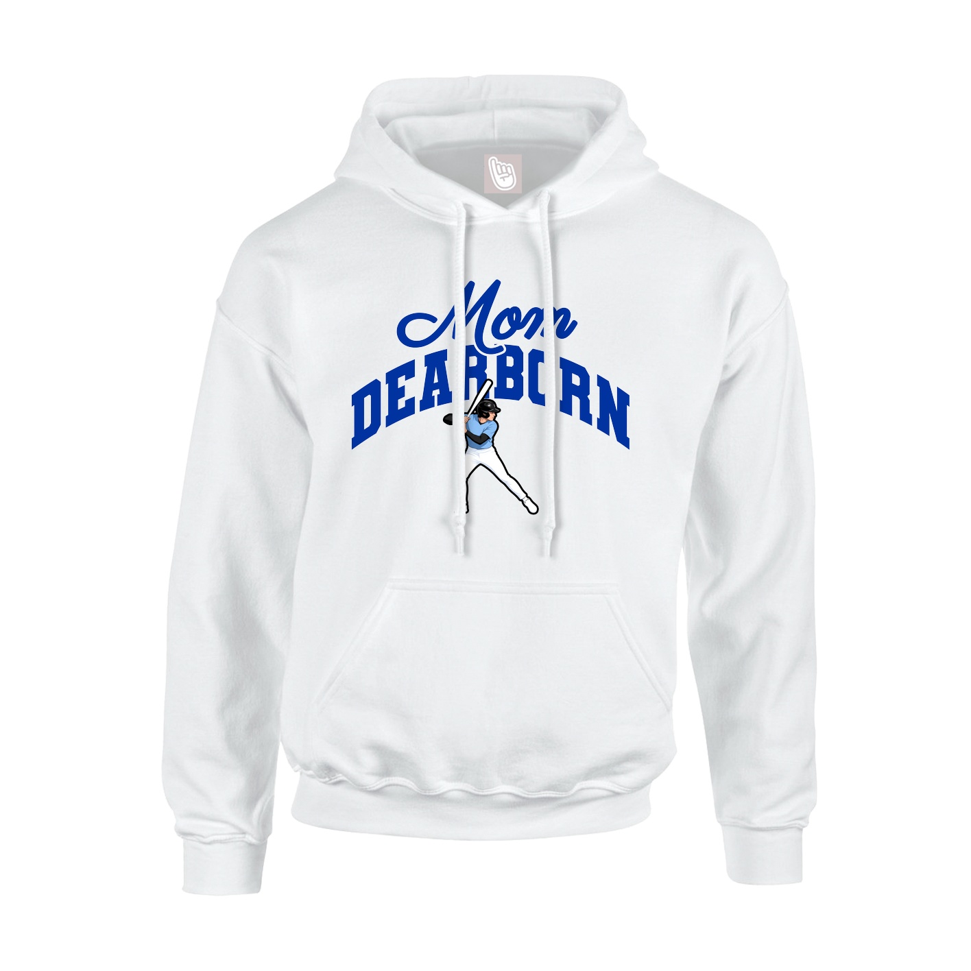 Youth Hoodie — Mothers Day Arch in White