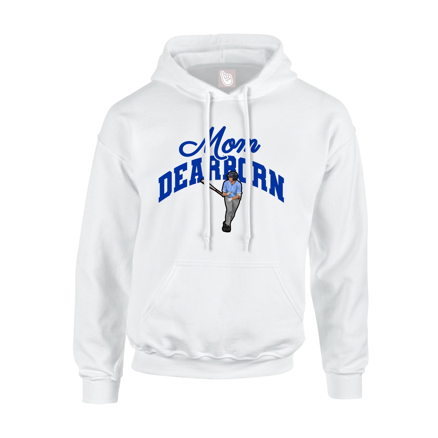 Youth Hoodie — Mothers Day Arch in White