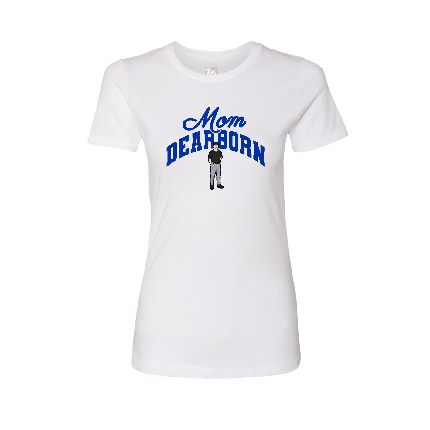 Womens Tee — Mothers Day Arch in White