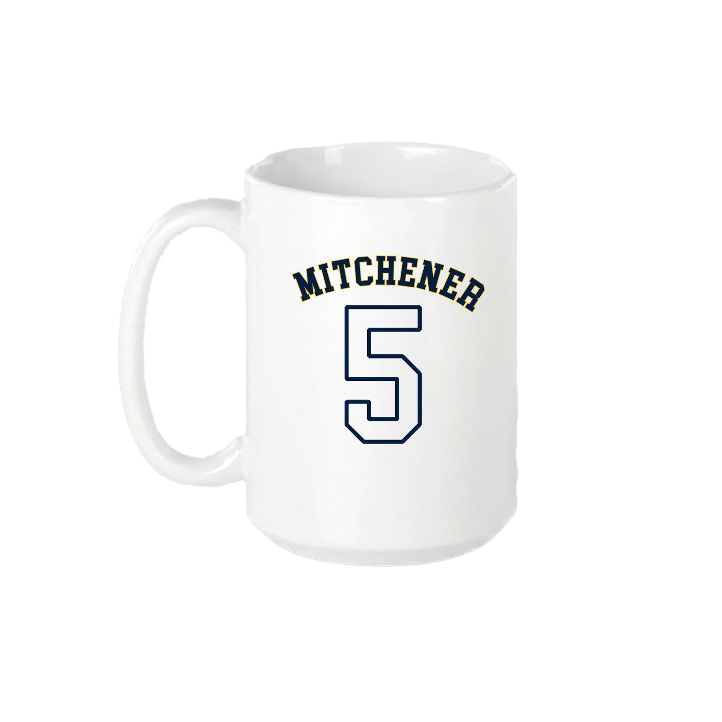 15oz Coffee Mug — Shirsey Arch in White