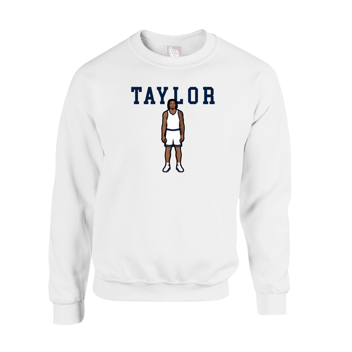 Fleece Crew — Shirsey in White