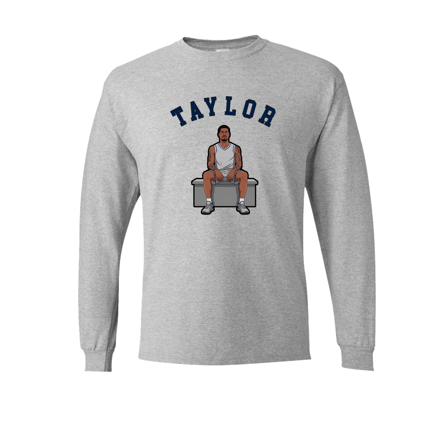 Long Sleeve Tee — Shirsey Arch in Grey