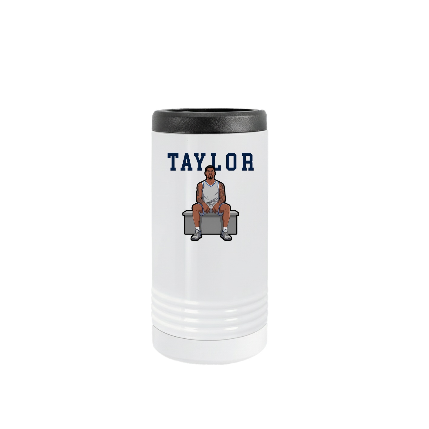 Slim Beverage Holder — Shirsey in White