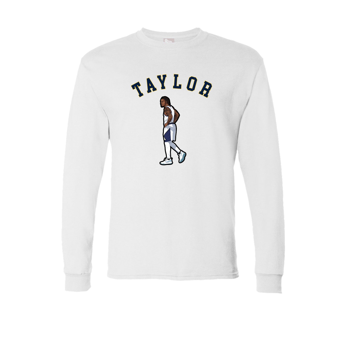 Long Sleeve Tee — Shirsey Arch in White