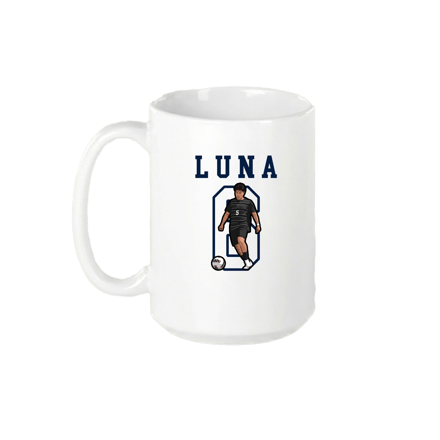 15oz Coffee Mug — Shirsey in White