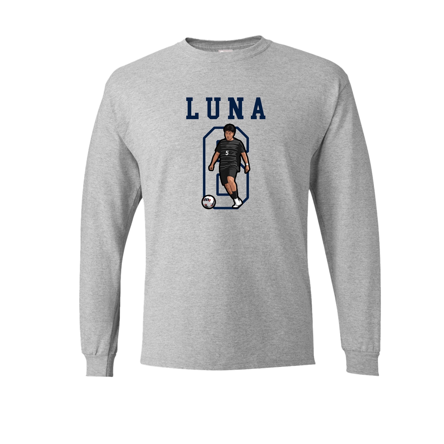 Long Sleeve Tee — Shirsey in Grey