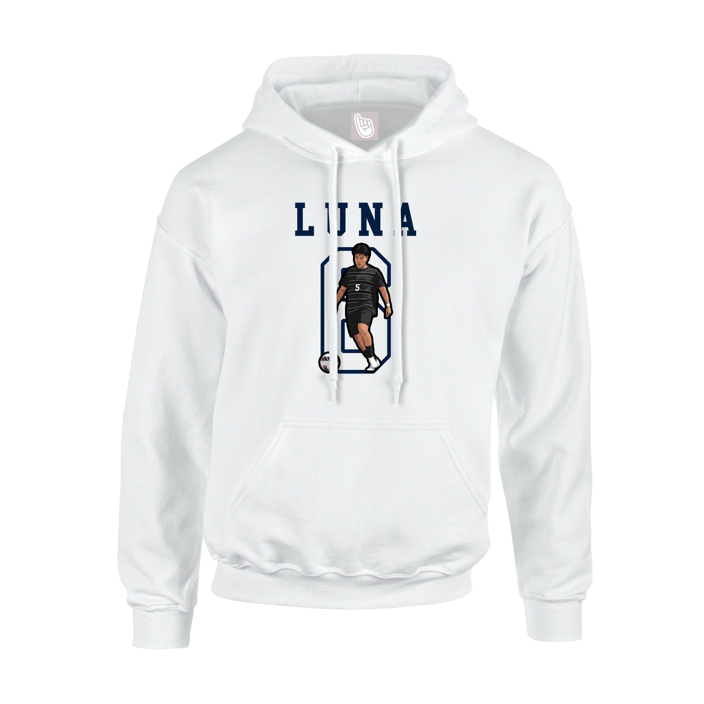 Youth Hoodie — Shirsey in White