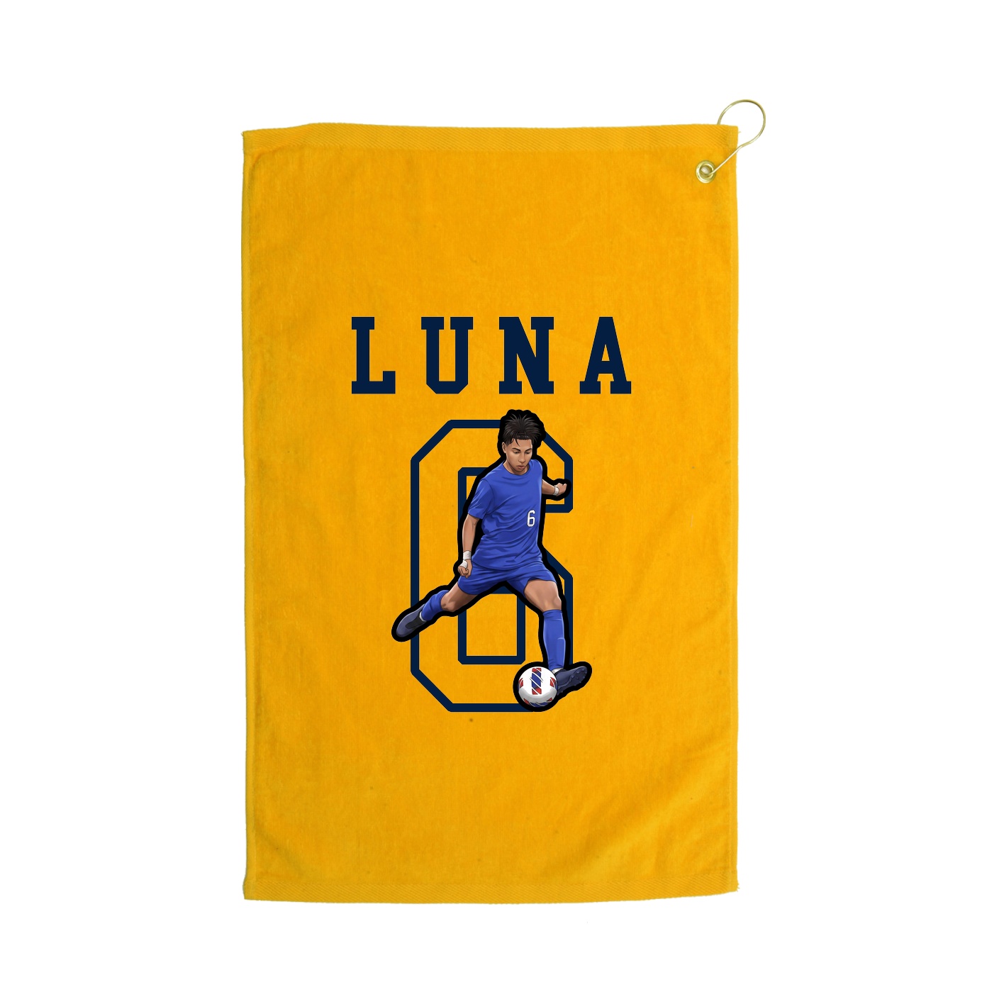 Golf Towel — Shirsey in Gold