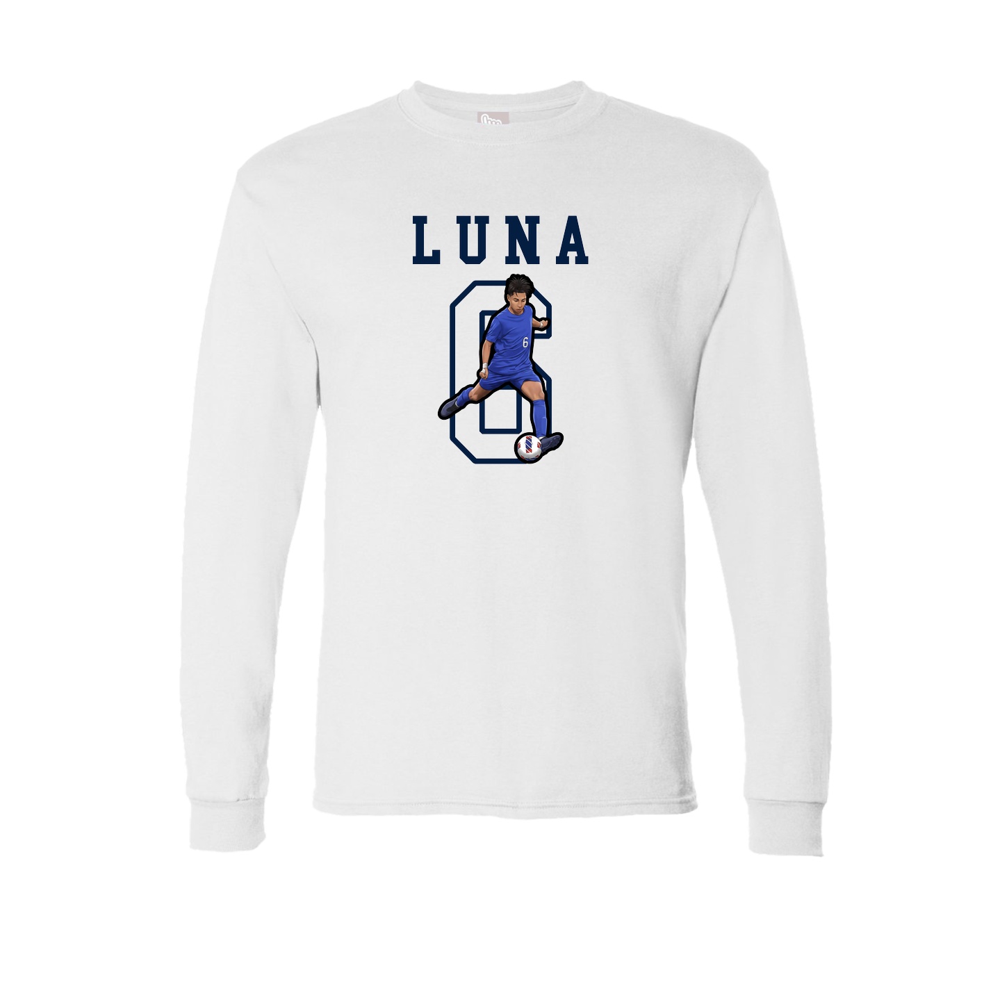 Long Sleeve Tee — Shirsey in White