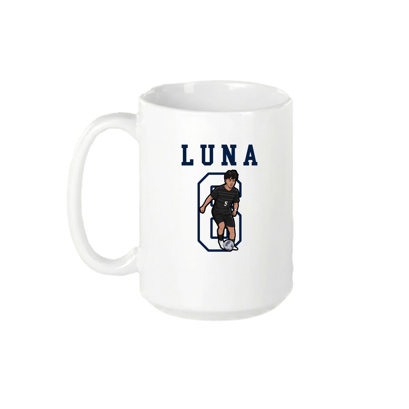 15oz Coffee Mug — Shirsey in White
